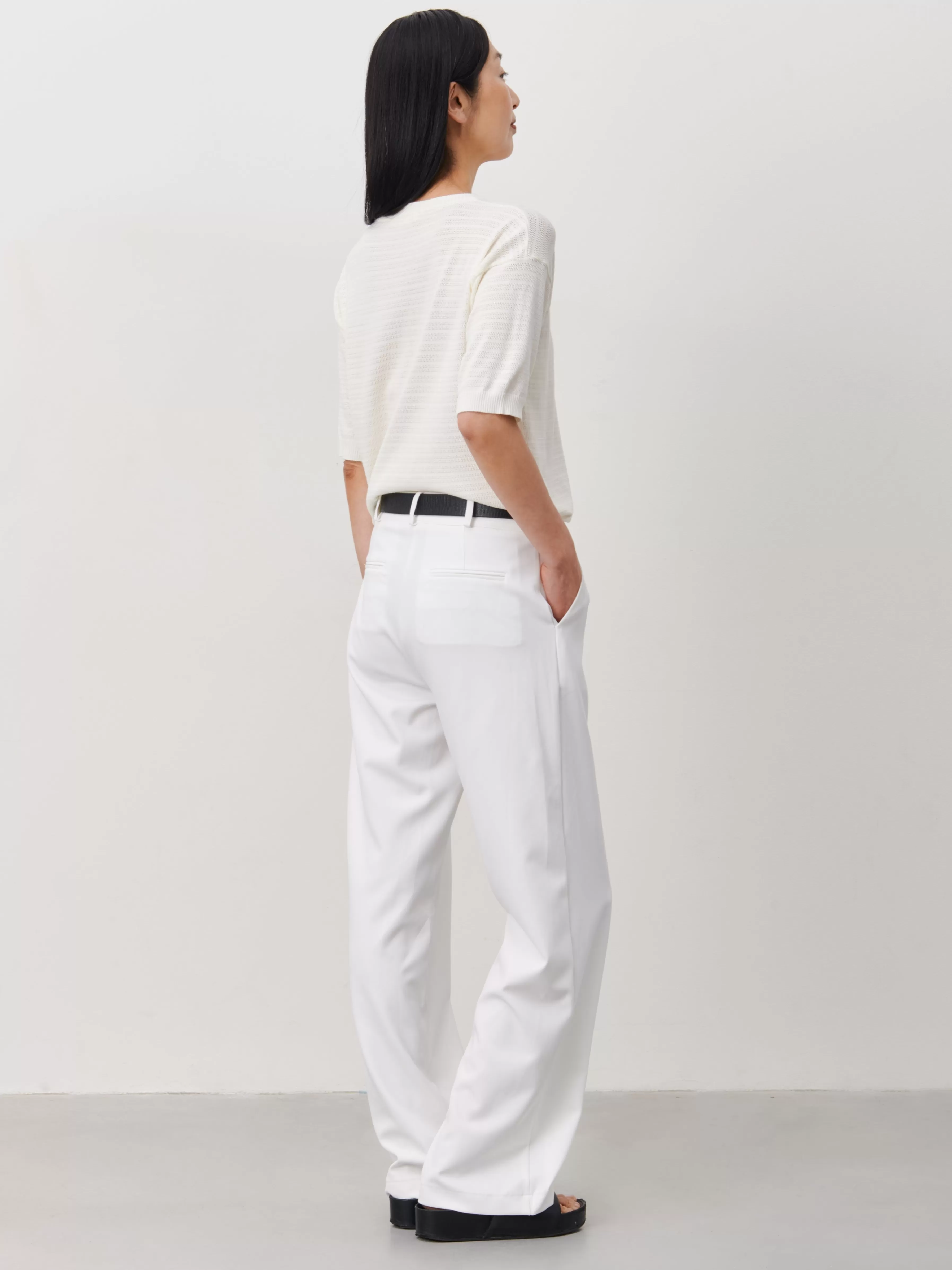 Broeken>Jane Lushka Alinda Long Pants | White