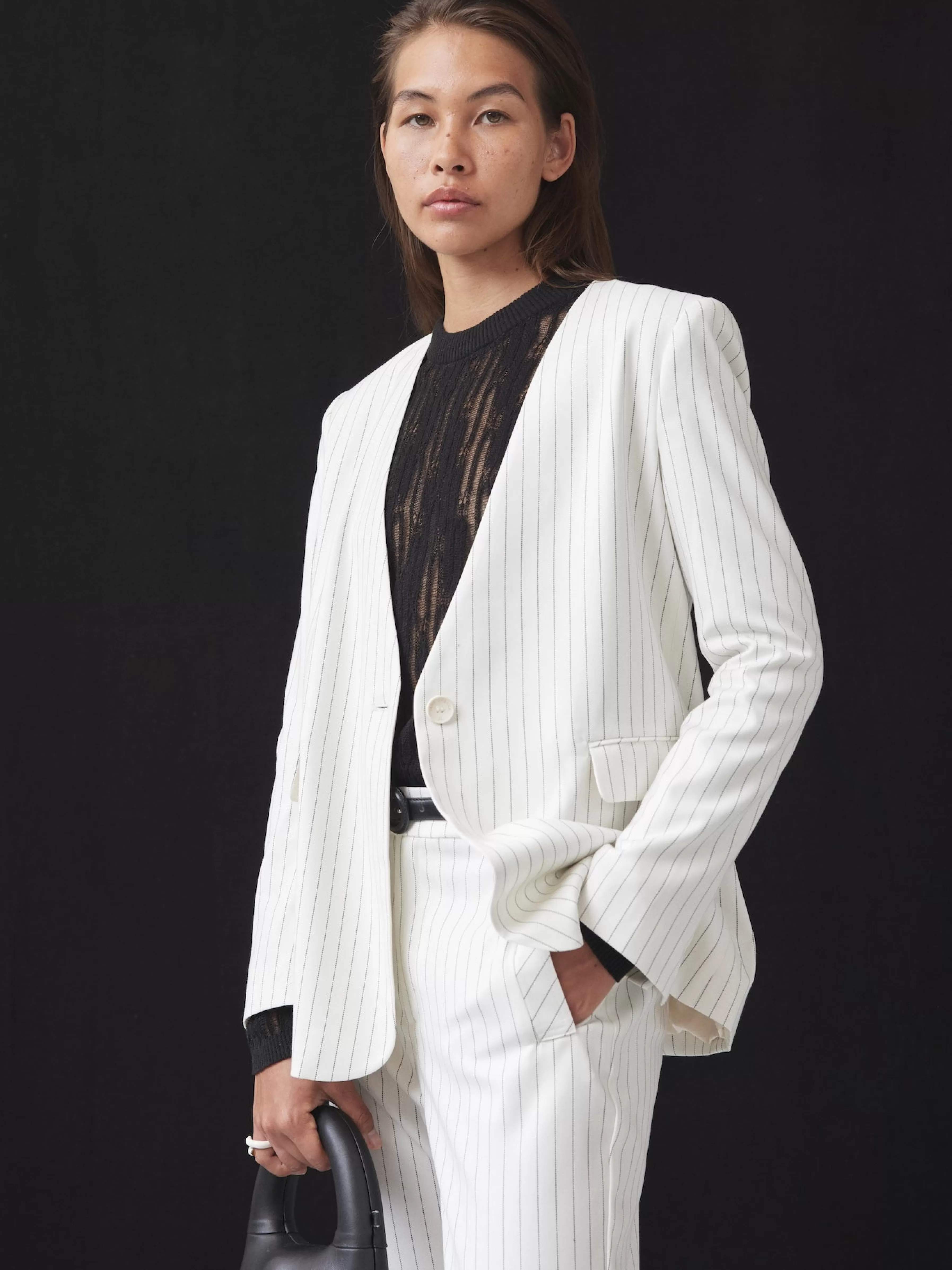 Studio collection | Blazers>Jane Lushka Alma Blazer | White