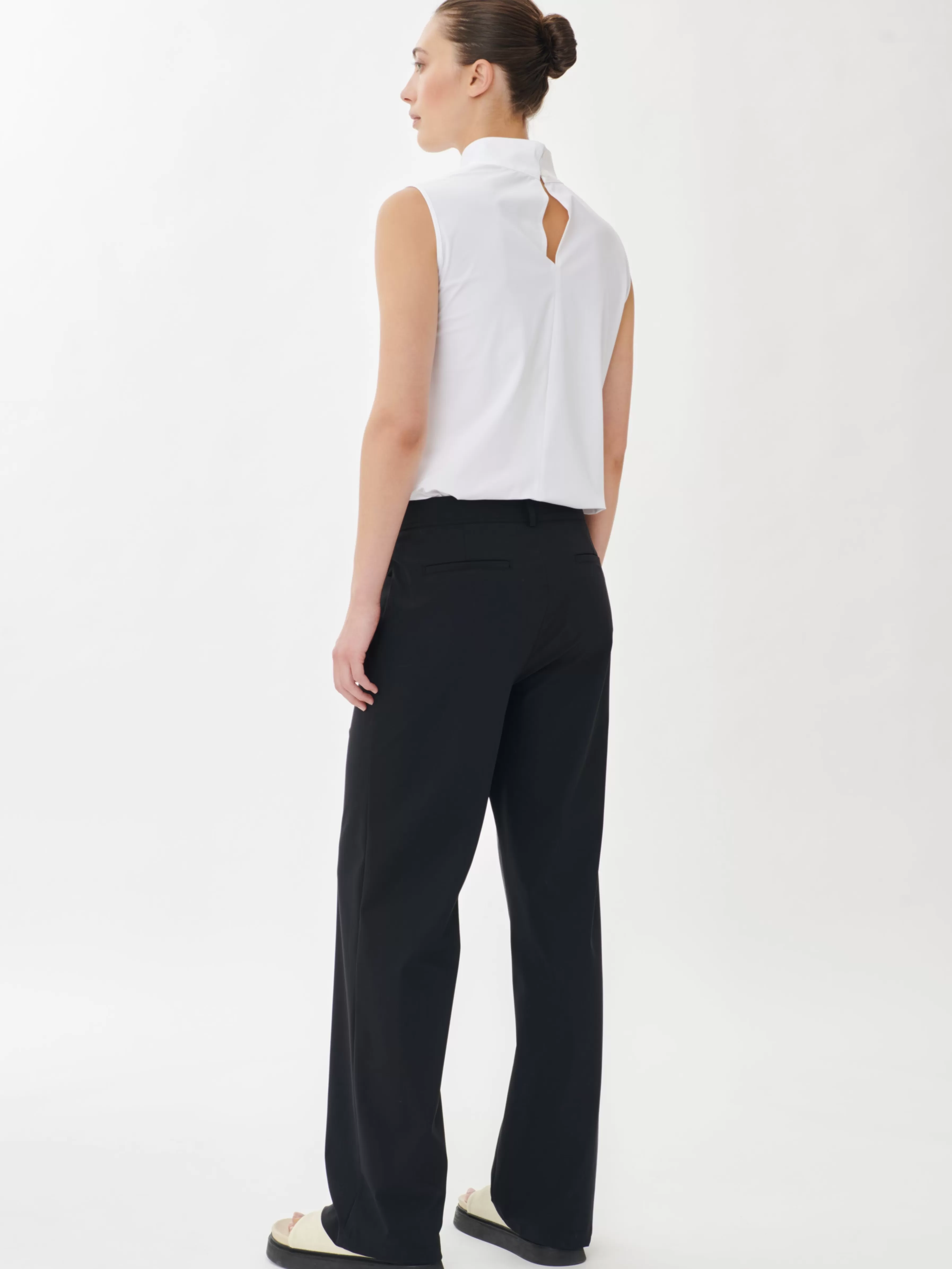 Studio collection | Broeken>Jane Lushka Angela Pants Technical Jersey | Black