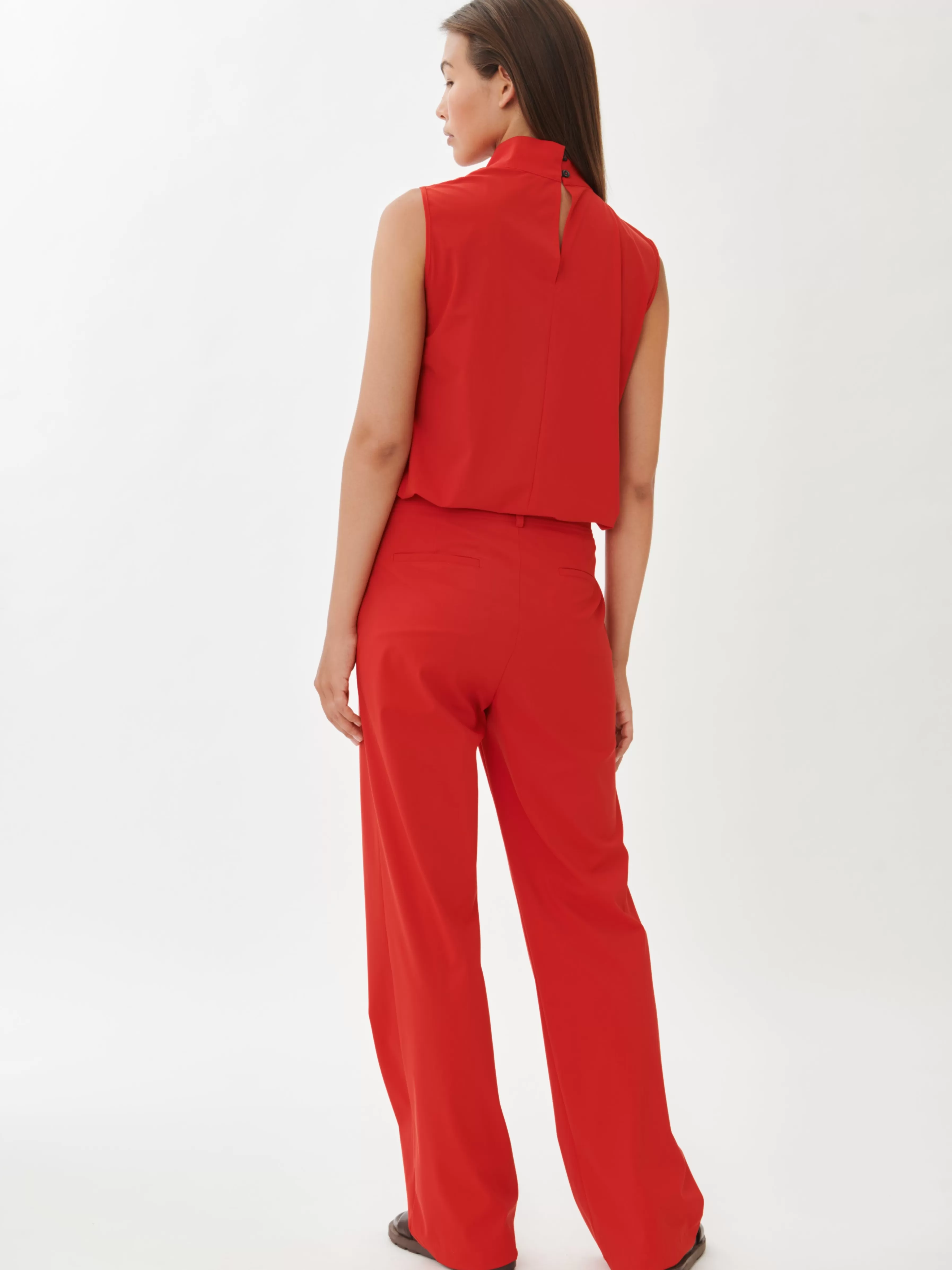 Studio collection | Broeken>Jane Lushka Angela Pants Technical Jersey | Red