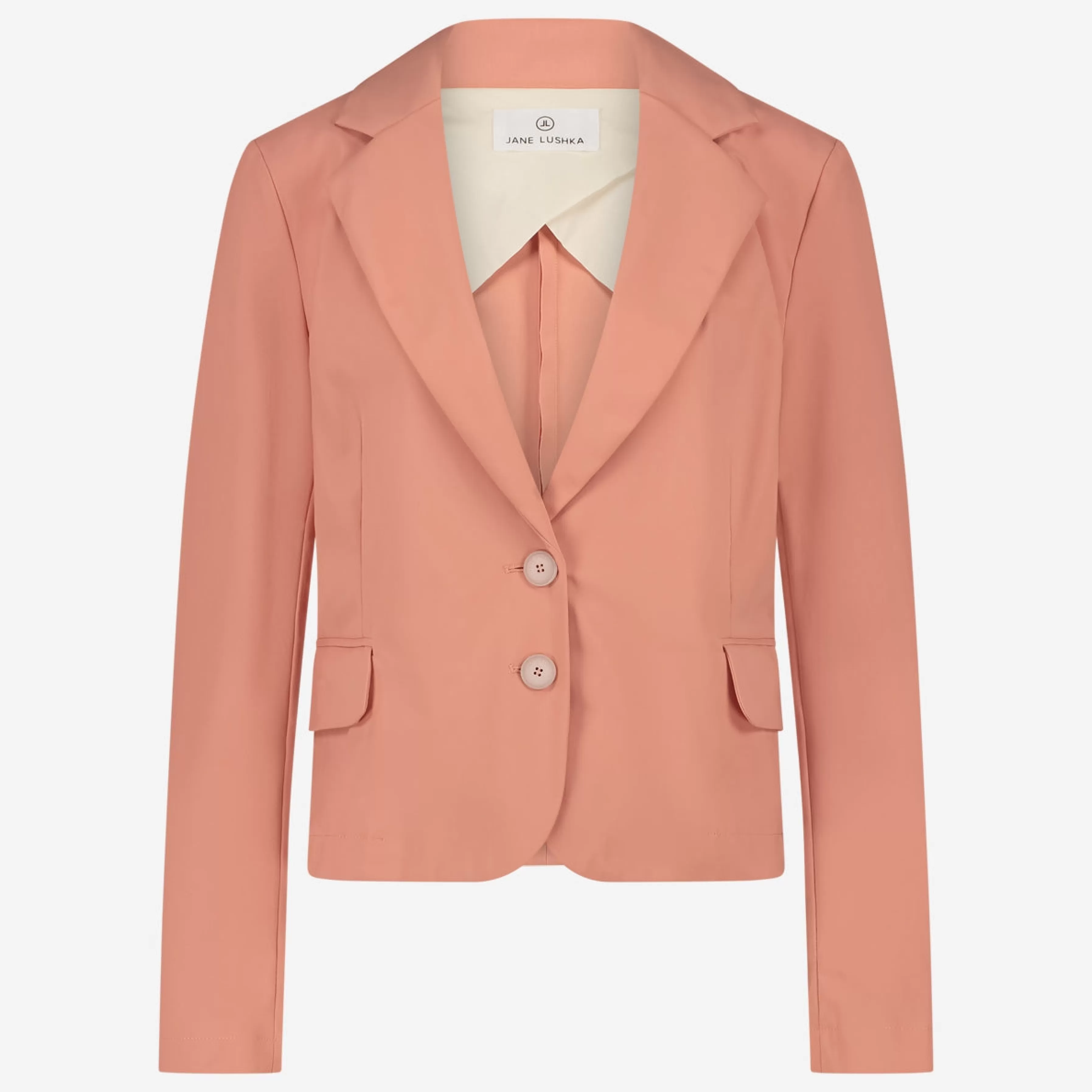 Blazers>Jane Lushka Atina Blazer Technical Jersey | Apricot