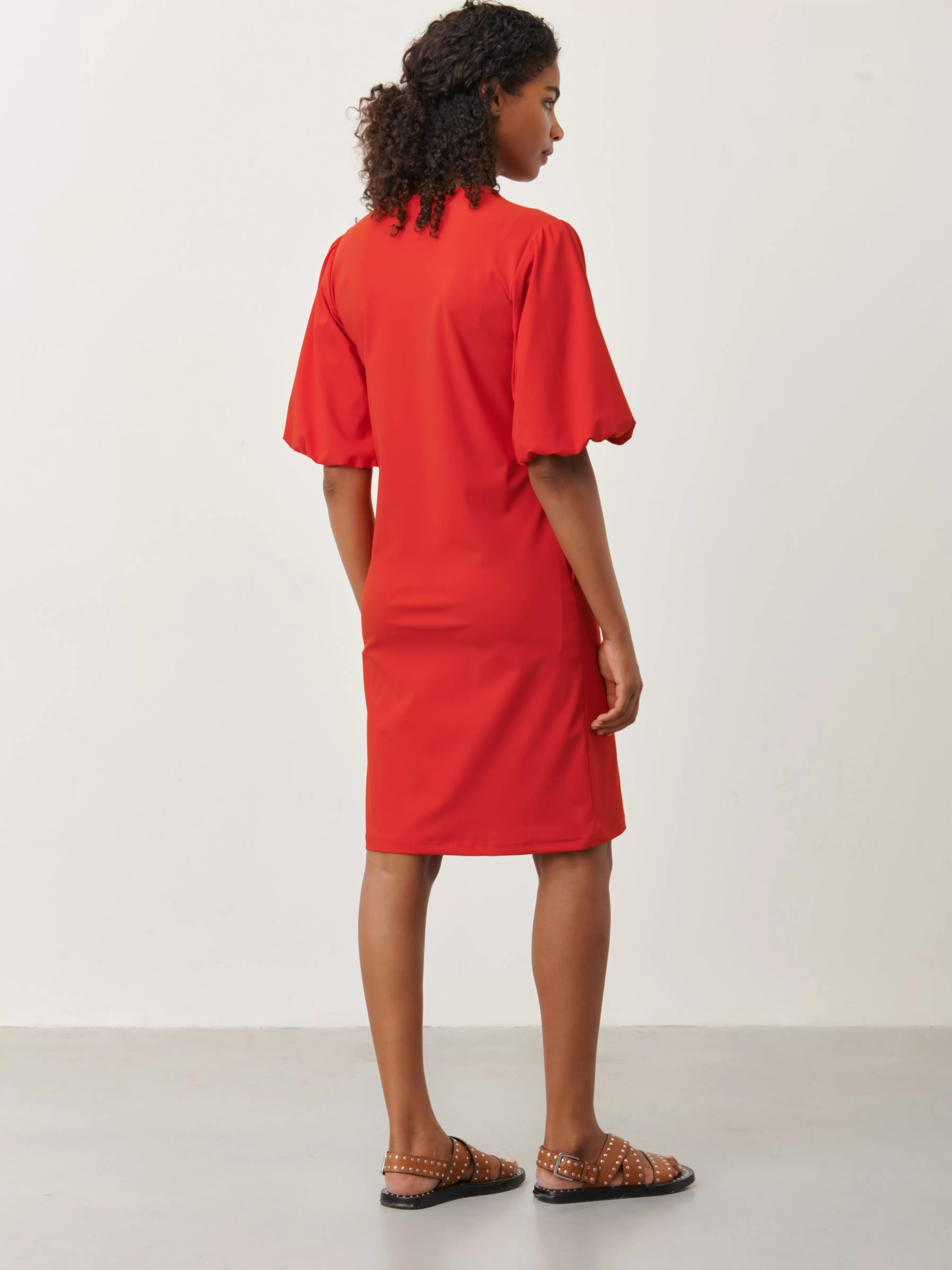 Jurken>Jane Lushka Ava Dress Technical Jersey | Red