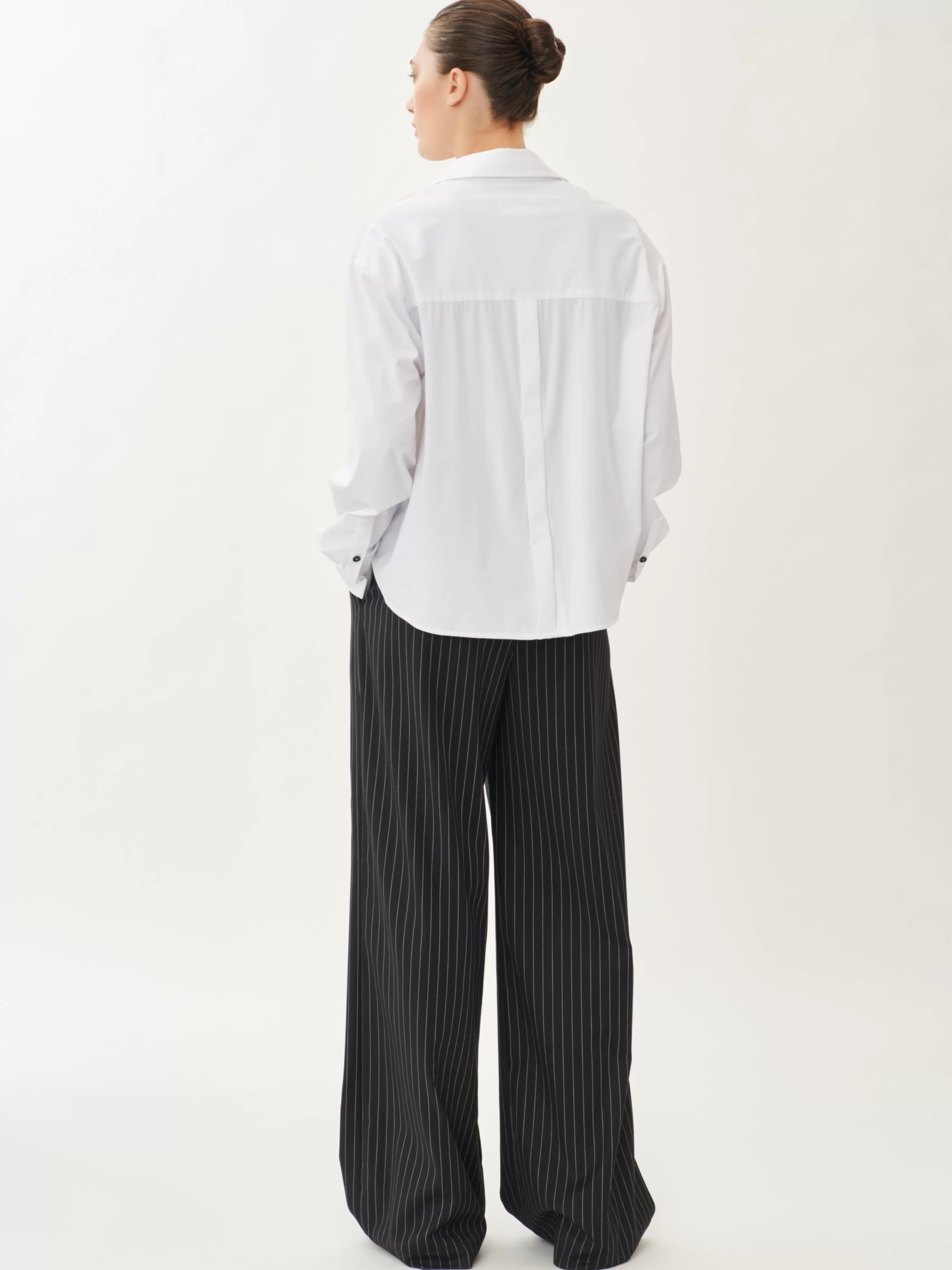 Studio collection | Blouses>Jane Lushka Avine Blouse Technical Jersey | White