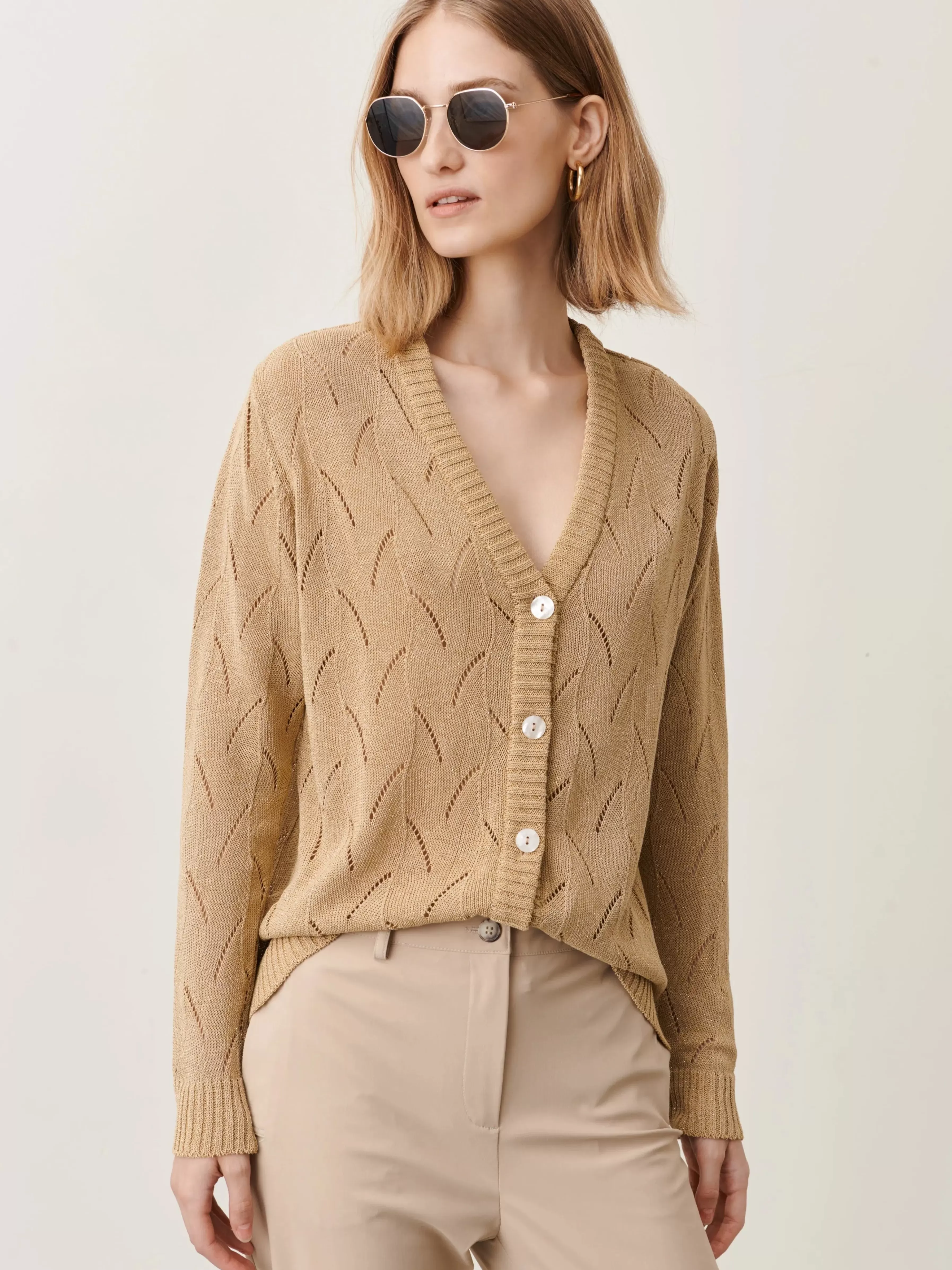 Truien & Vesten>Jane Lushka Cardigan 282051 | Beige