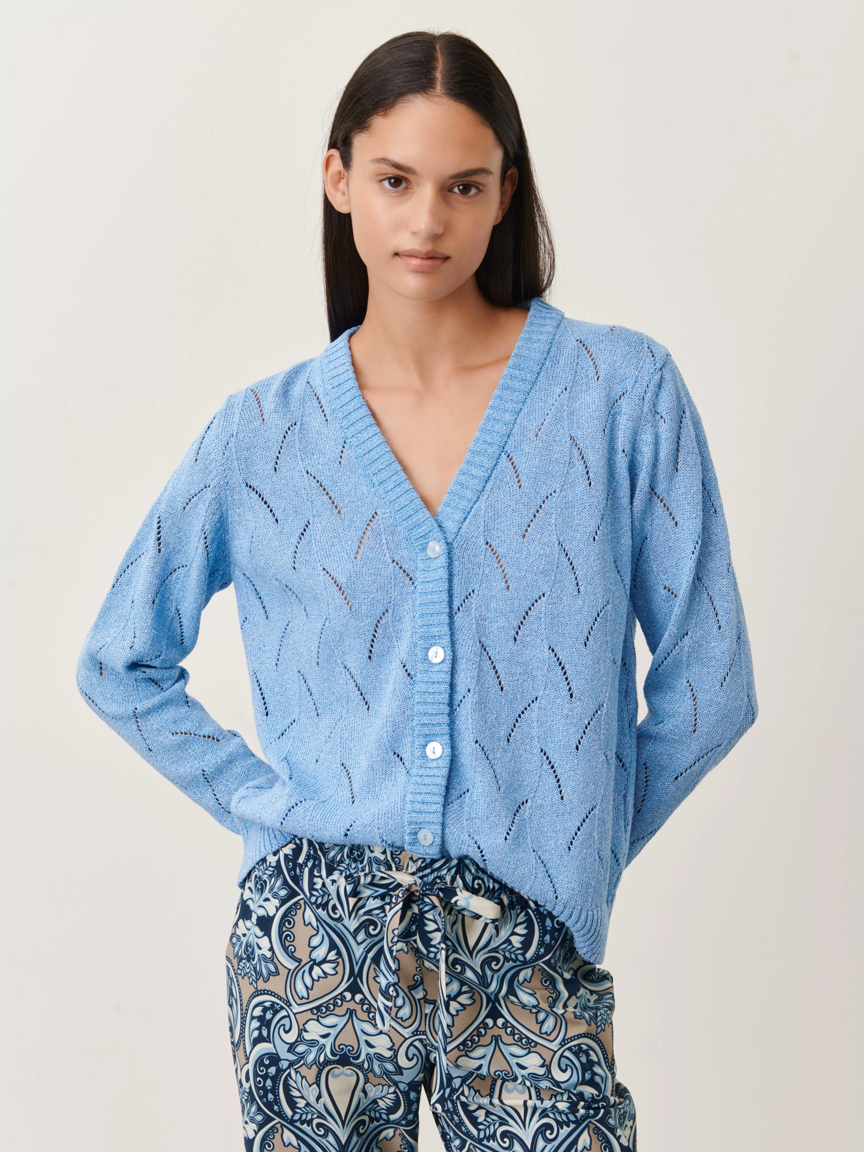 Truien & Vesten>Jane Lushka Cardigan 282051 | Light Blue