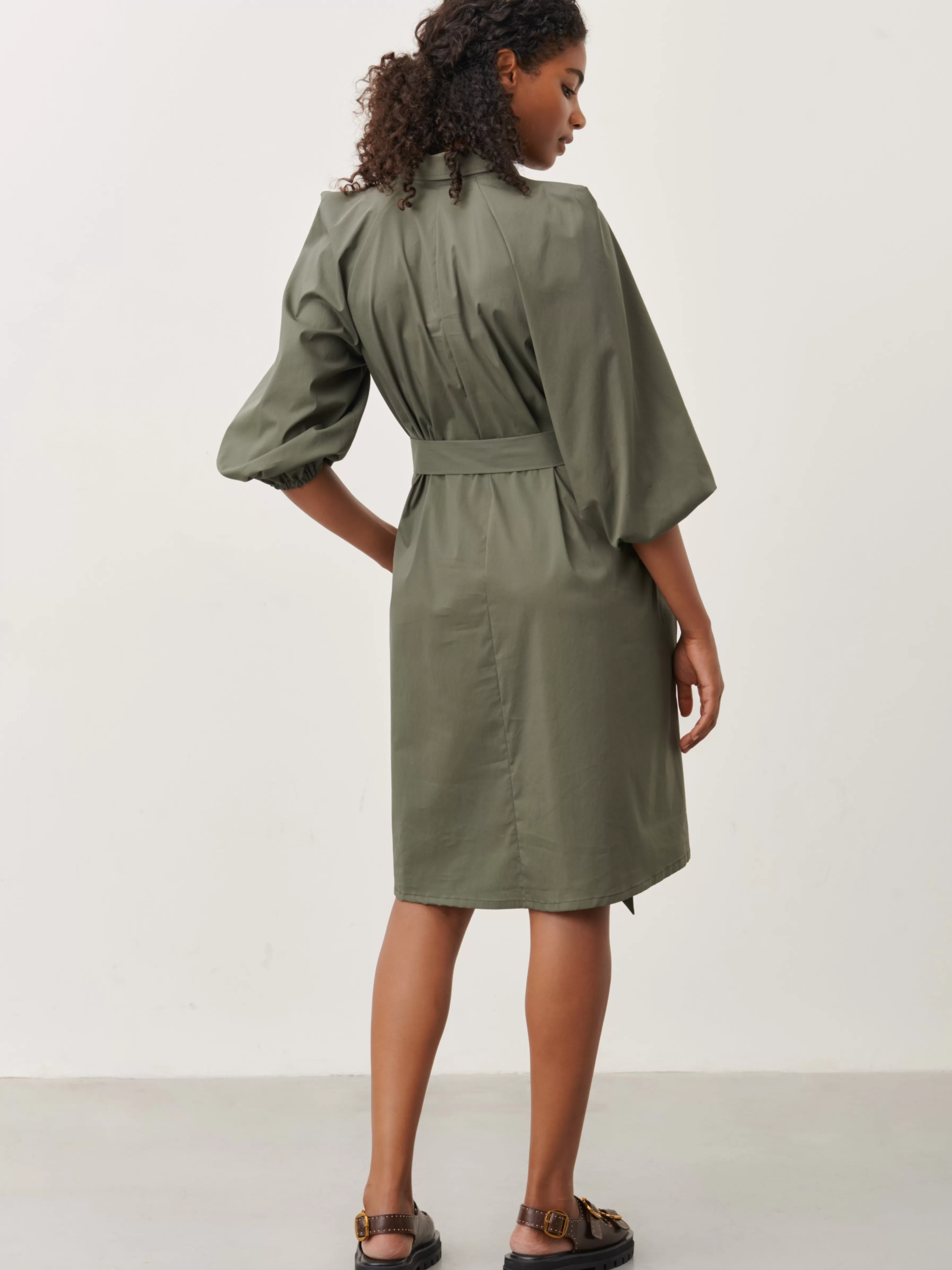 Jurken>Jane Lushka Carlen Dress Short | Army