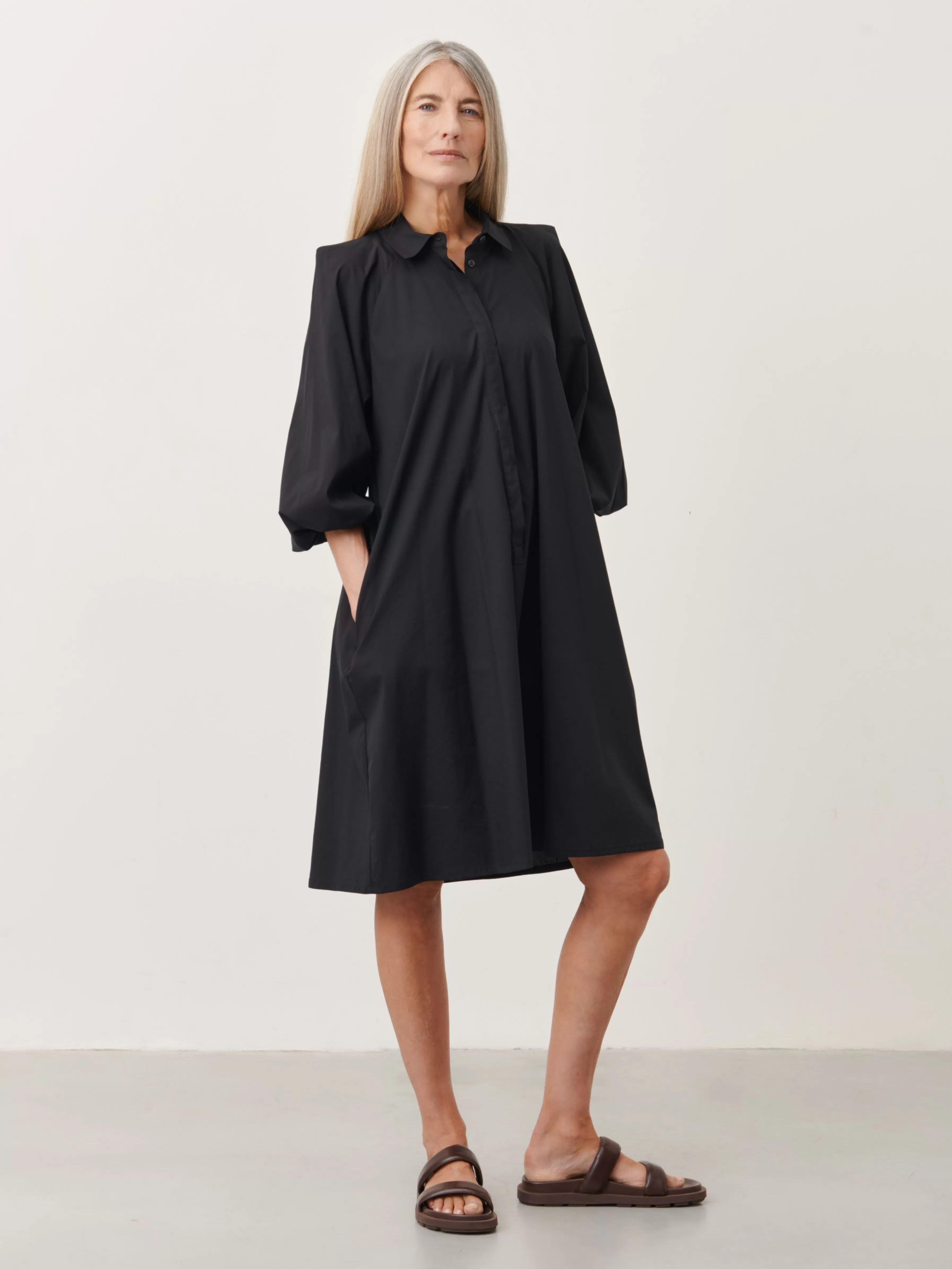 Jurken>Jane Lushka Carlen Dress Short | Black