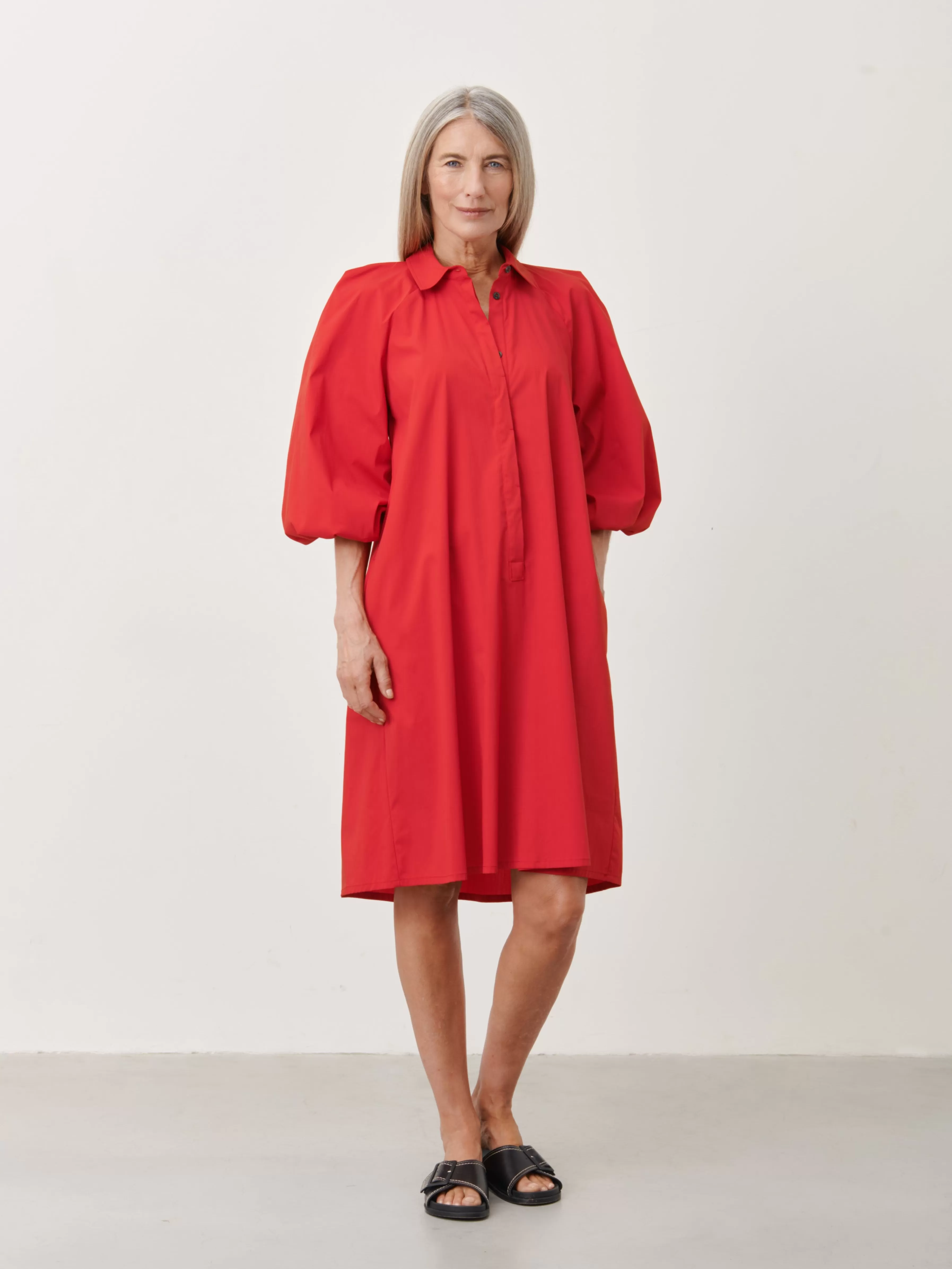 Jurken>Jane Lushka Carlen Dress Short | Red