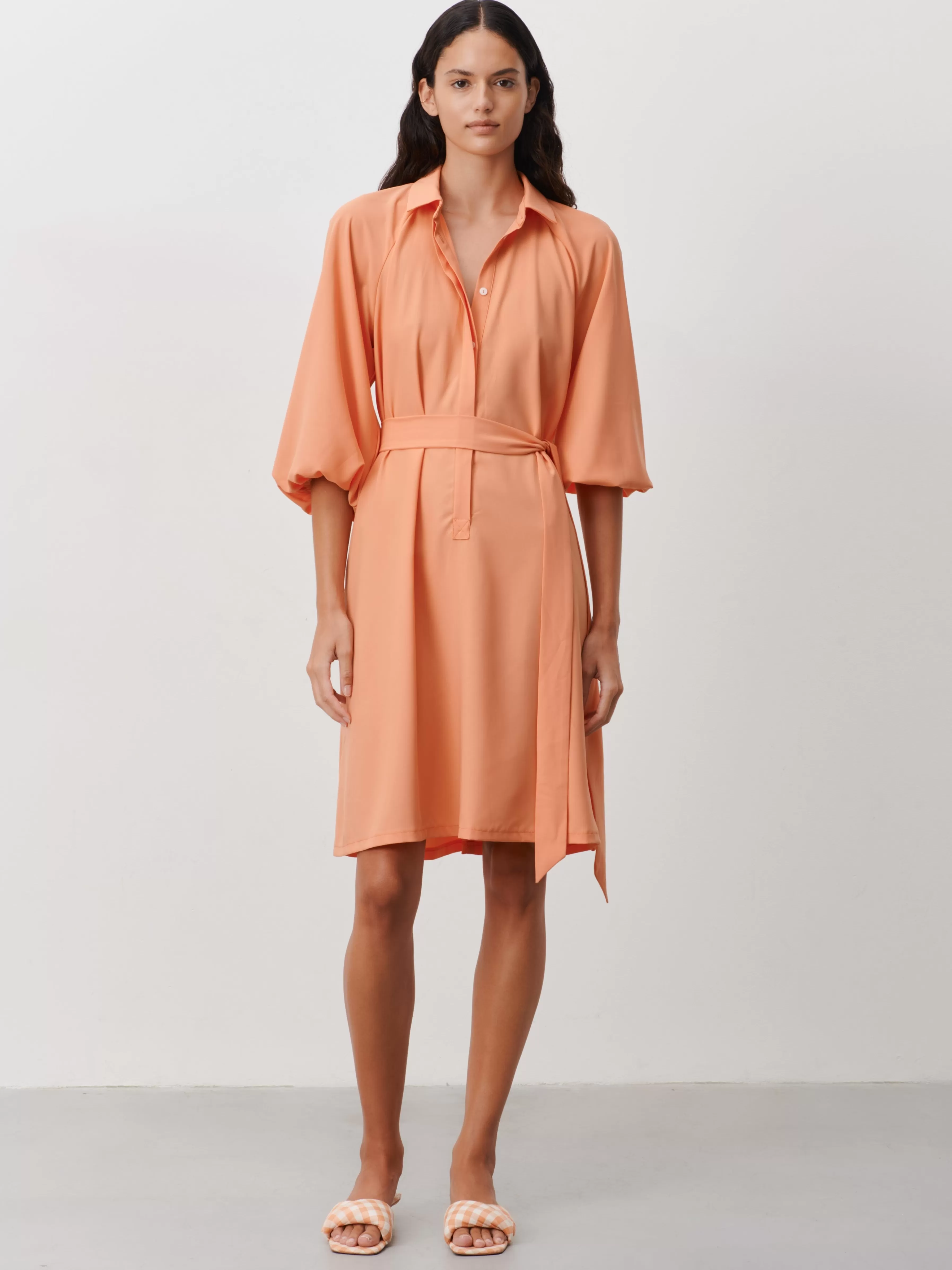 Jurken>Jane Lushka Carlen Short Dress | Orange