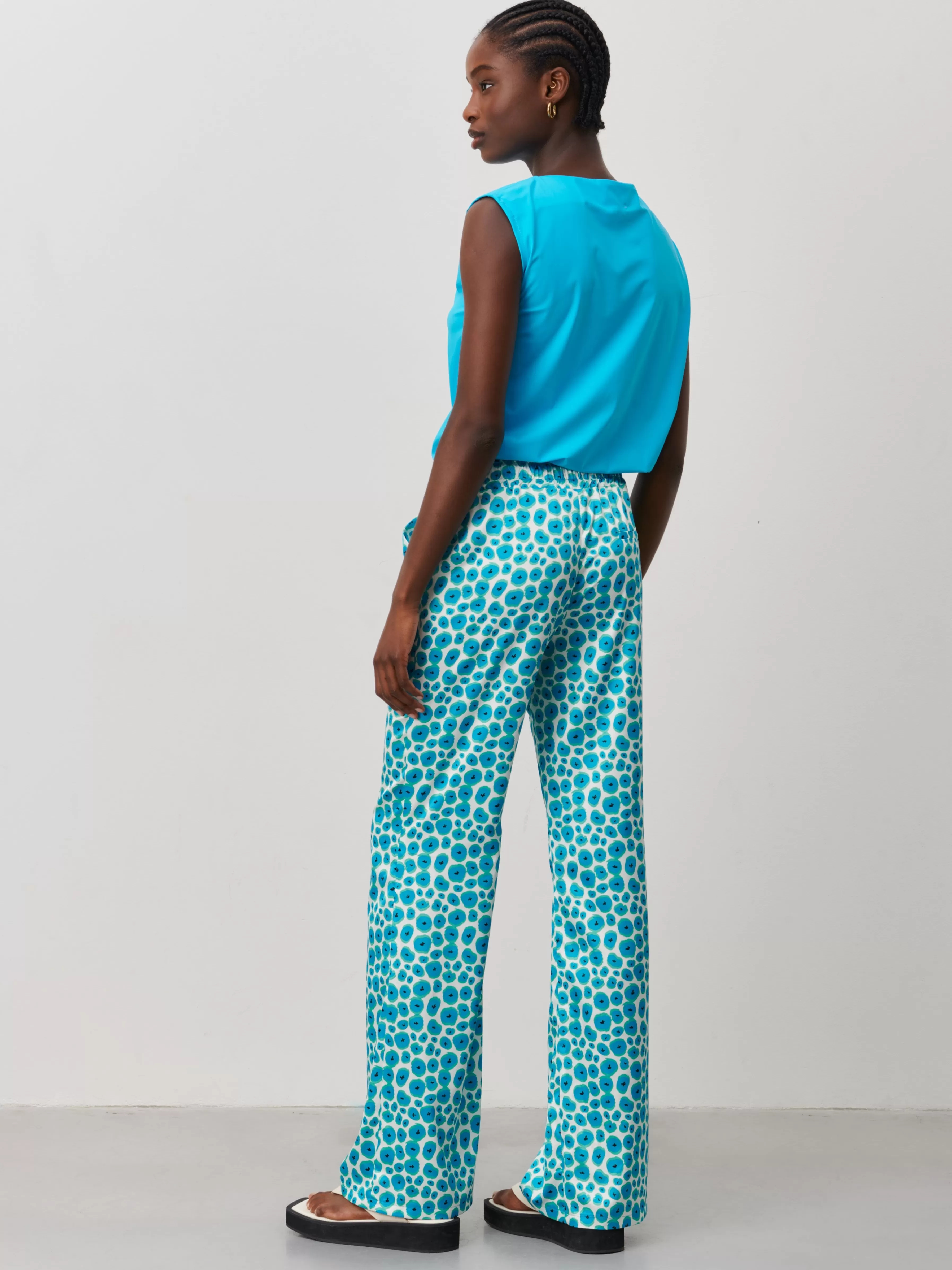 Broeken>Jane Lushka Carola Pants | Aqua