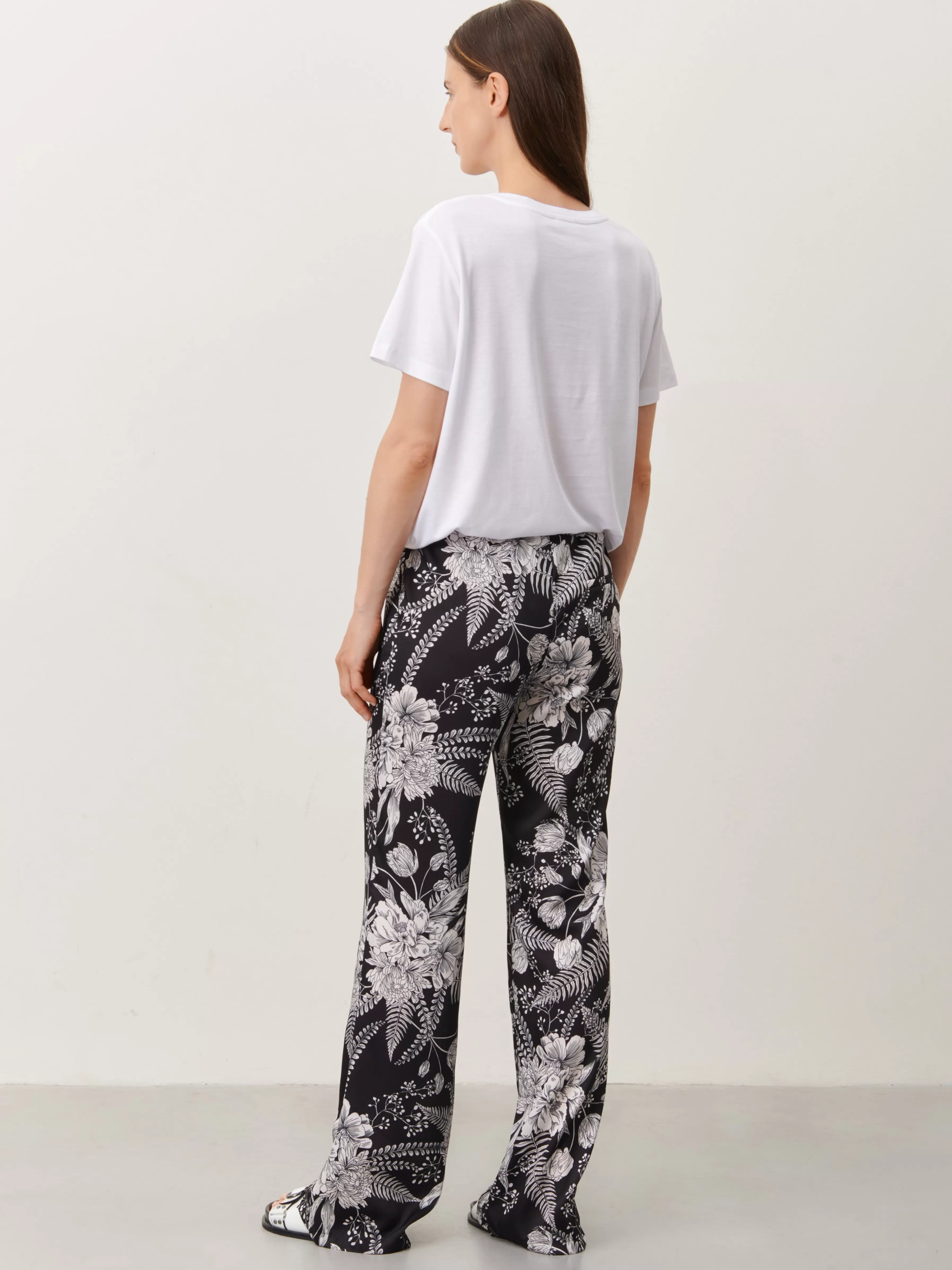 Broeken>Jane Lushka Carola Pants | Black White