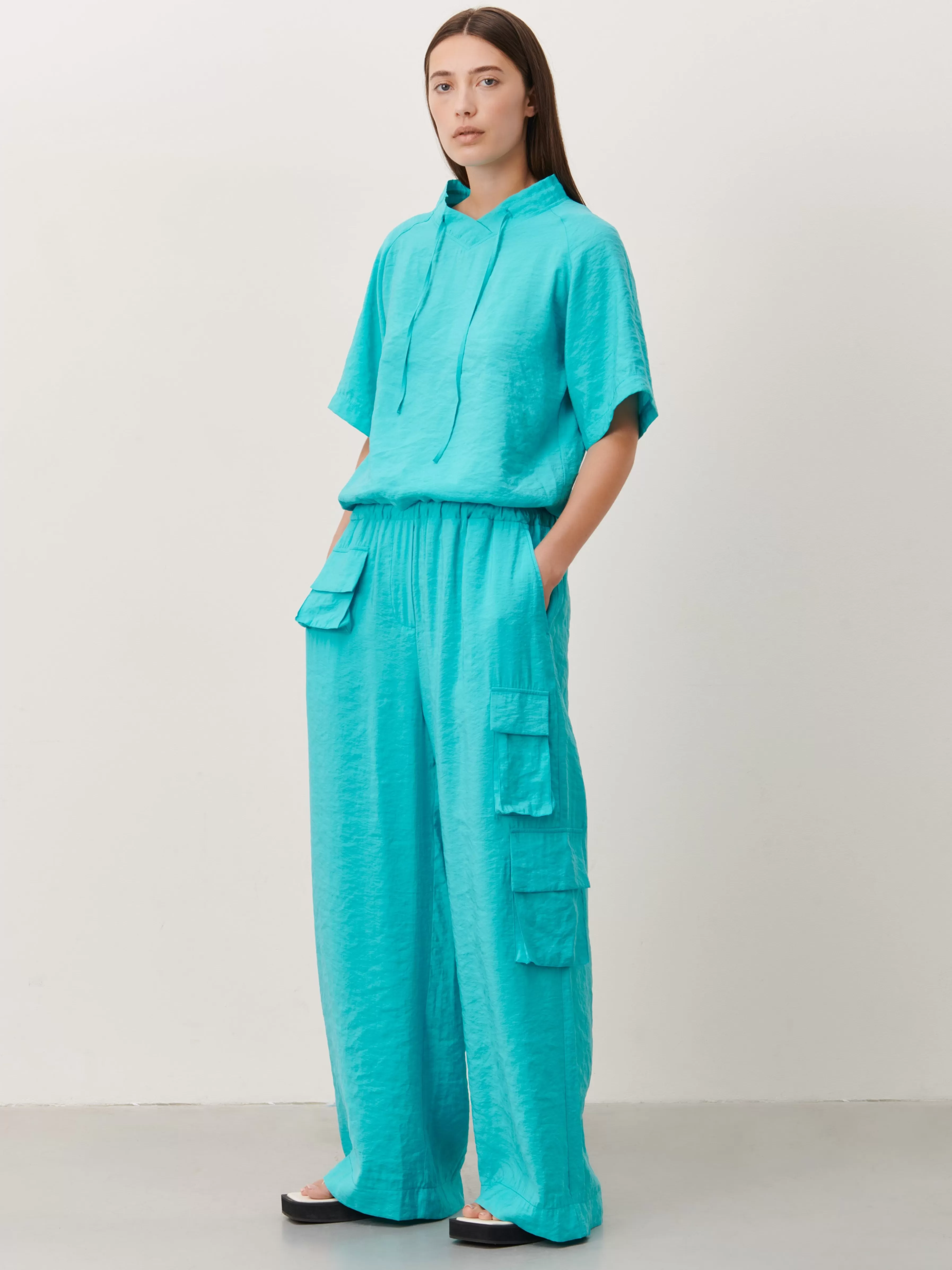 Broeken>Jane Lushka Charly Pants | Turquoise