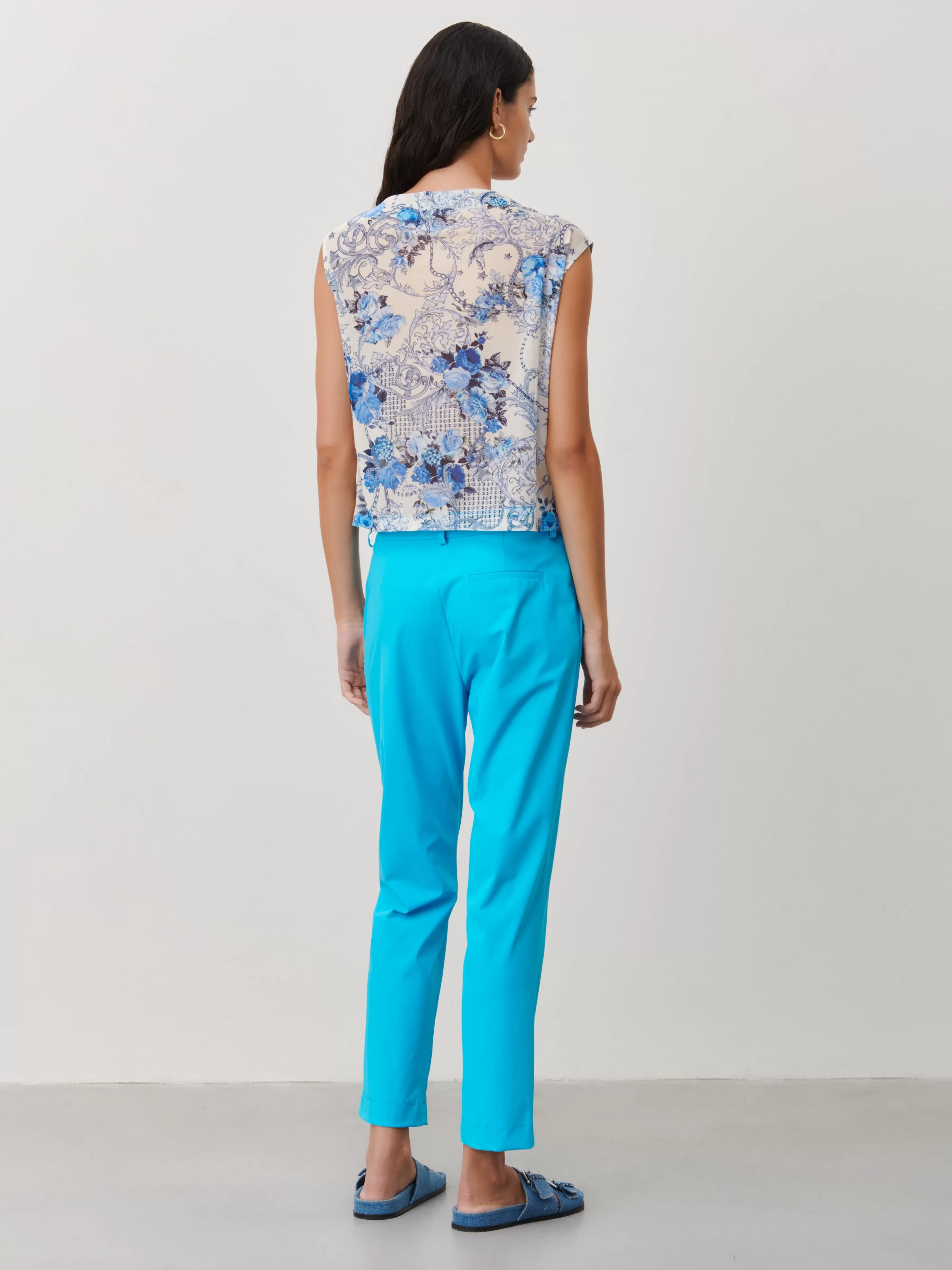 Broeken>Jane Lushka Claudia Pants  Technical Jersey | Light Blue