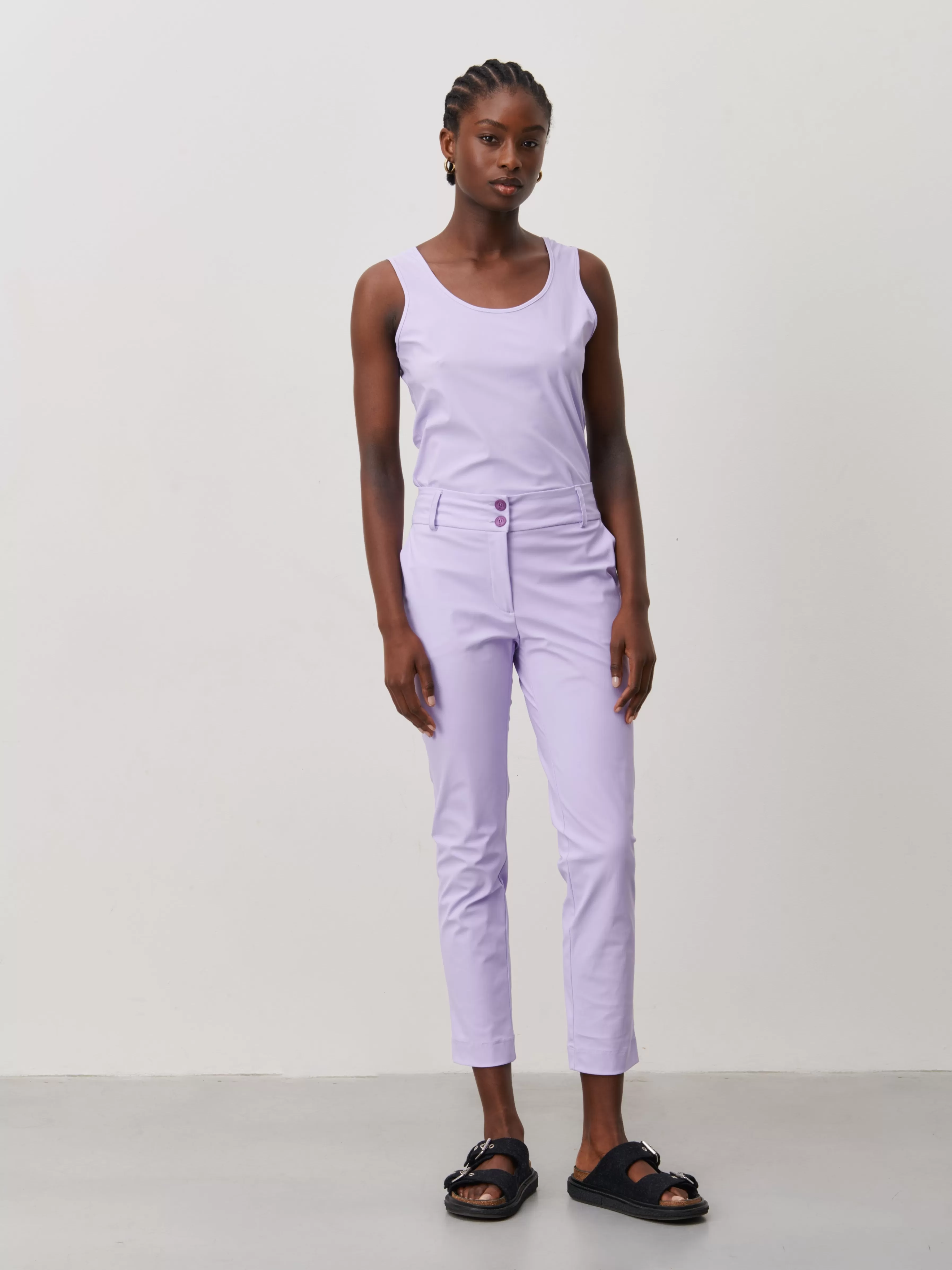 Broeken>Jane Lushka Dalas Pants Technical Jersey | Lila