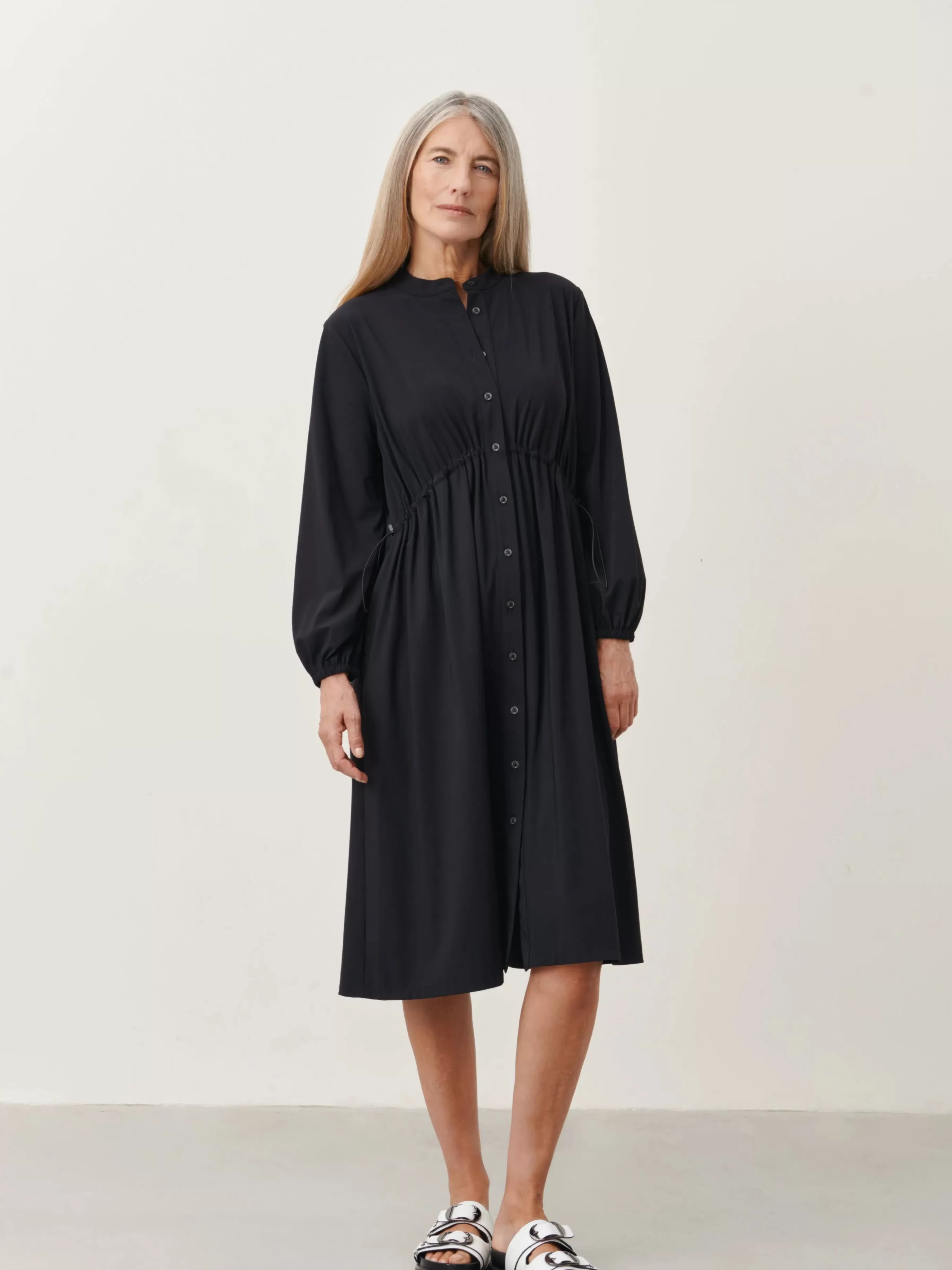 Jurken>Jane Lushka Dennis Dress Technical Jersey | Black