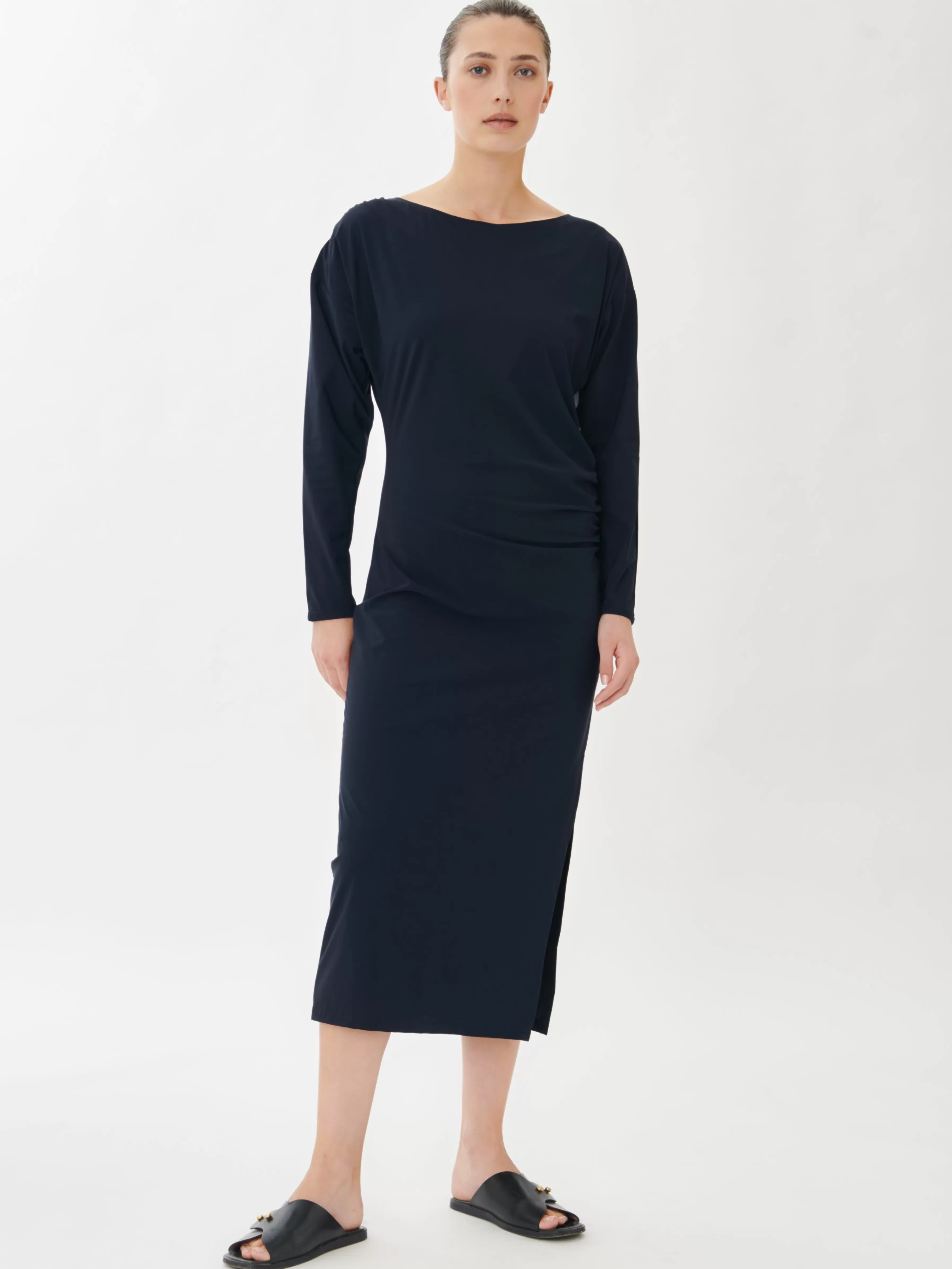 Studio collection | Jurken>Jane Lushka Dion Dress Technical Jersey | Blue