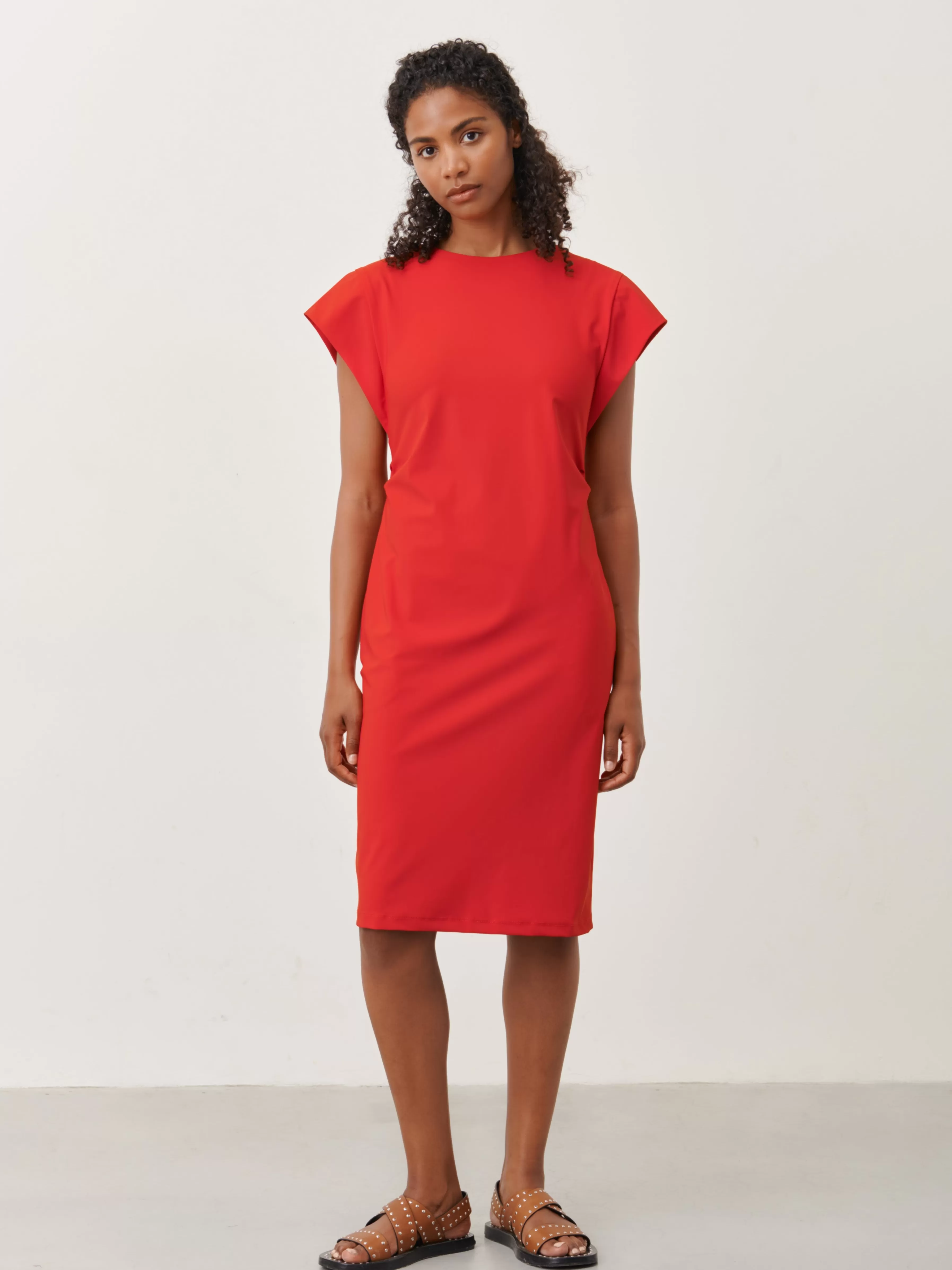 Jurken>Jane Lushka Domina Dress Technical Jersey | Red