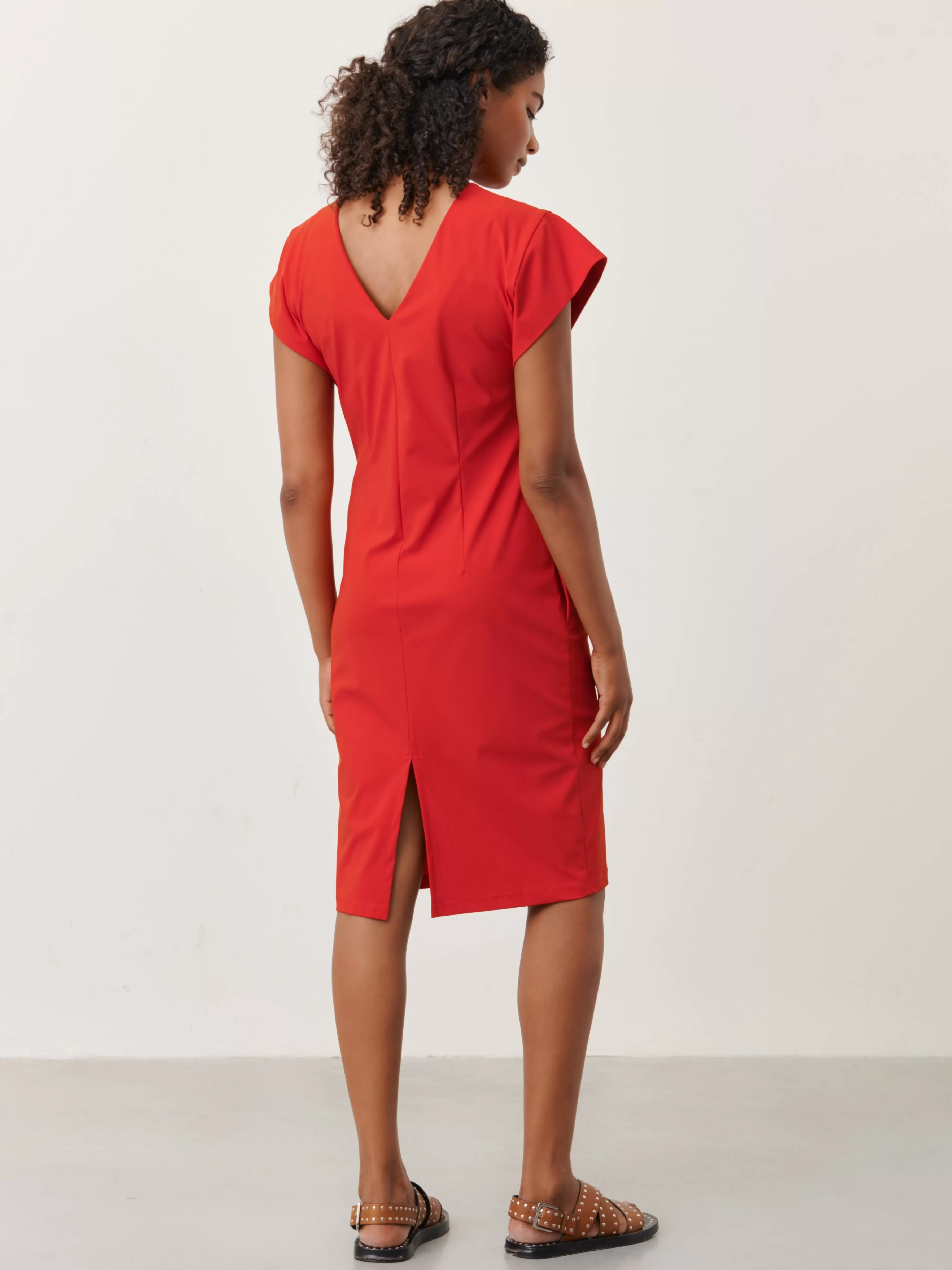 Jurken>Jane Lushka Domina Dress Technical Jersey | Red