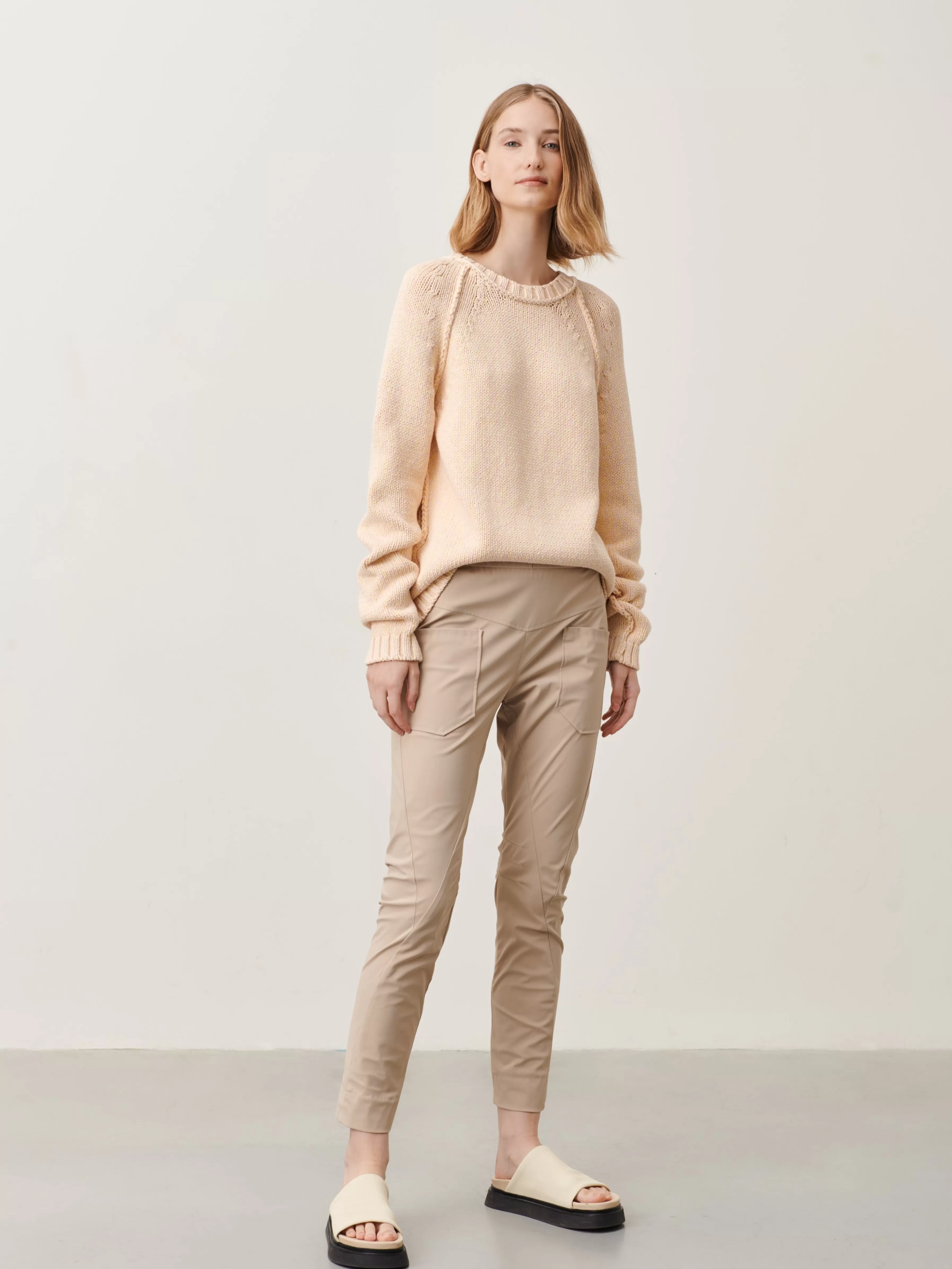 Broeken>Jane Lushka Doris Pants Technical Jersey | Sand