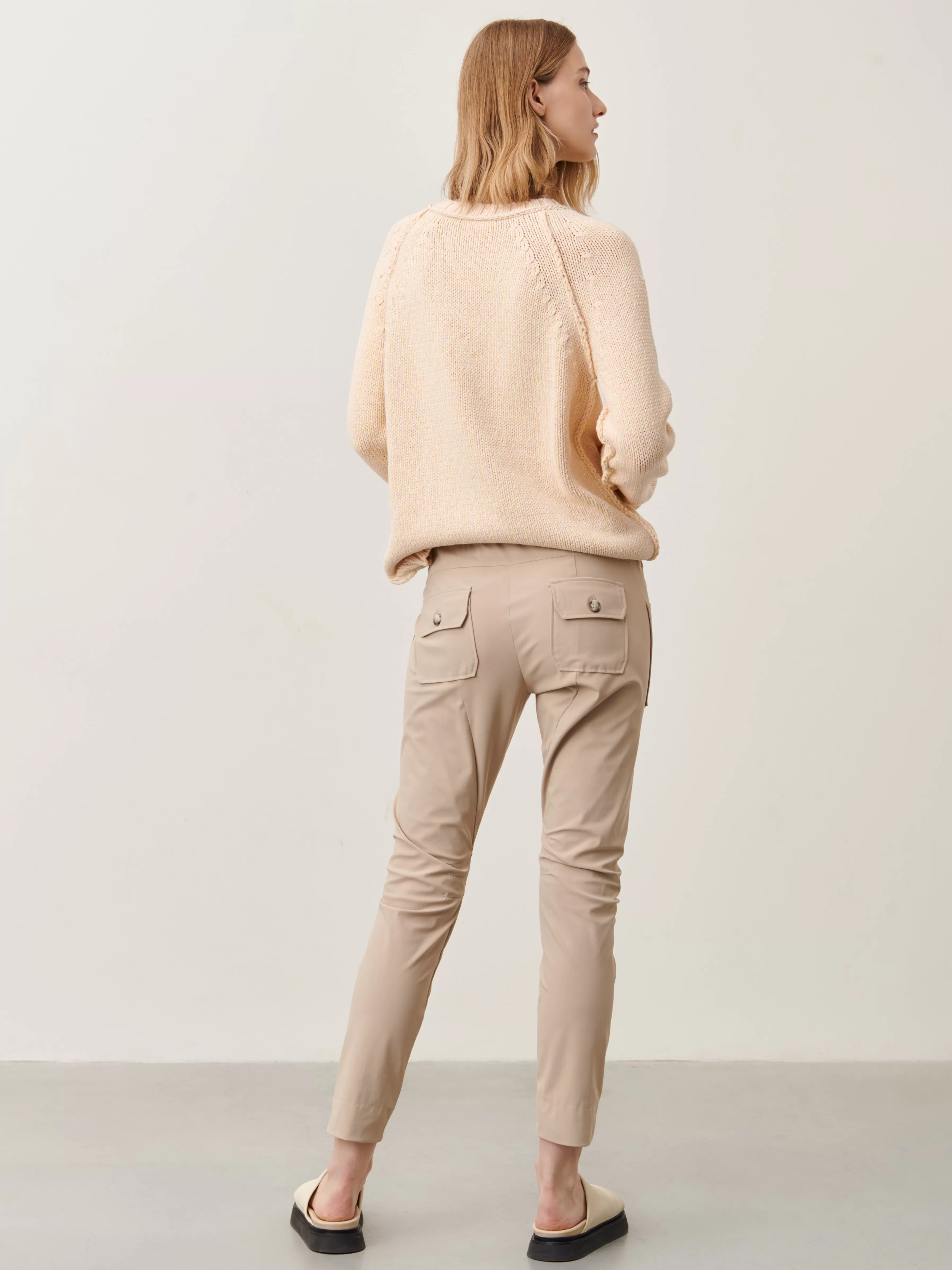 Broeken>Jane Lushka Doris Pants Technical Jersey | Sand