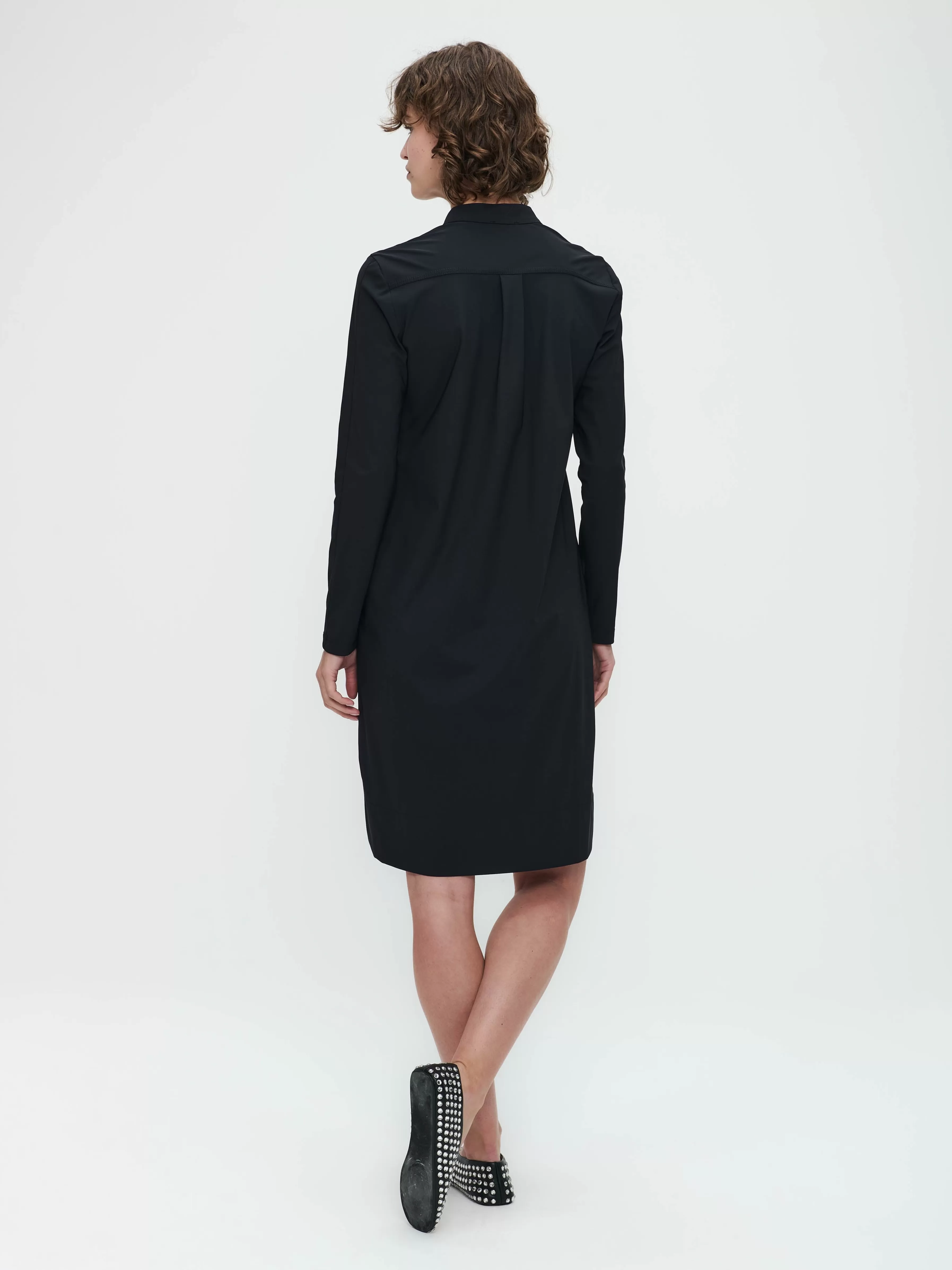 Best basic>Jane Lushka Dress Eva Easy Wear | Black