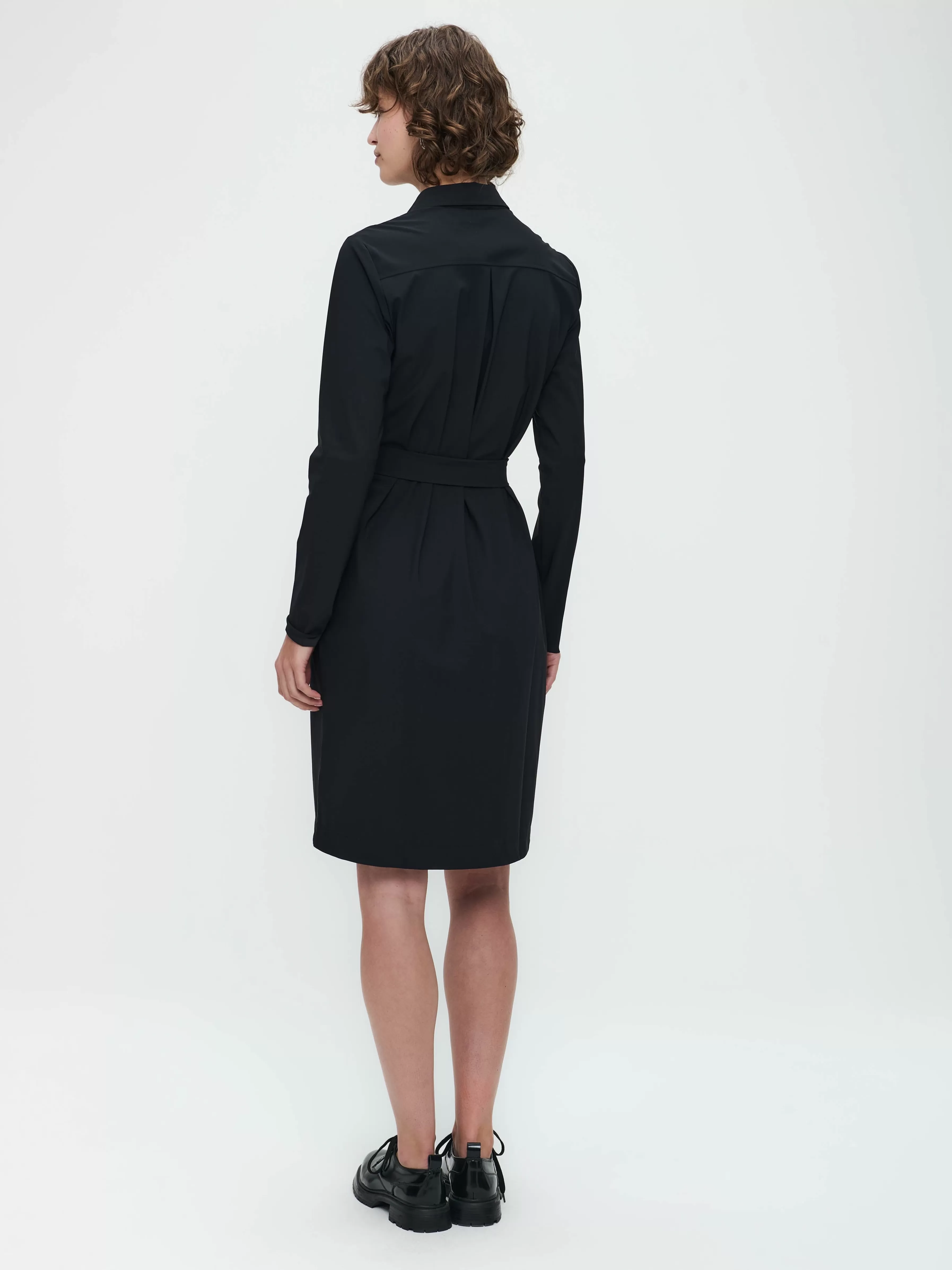 Best basic>Jane Lushka Dress Nico Easy Wear | Black