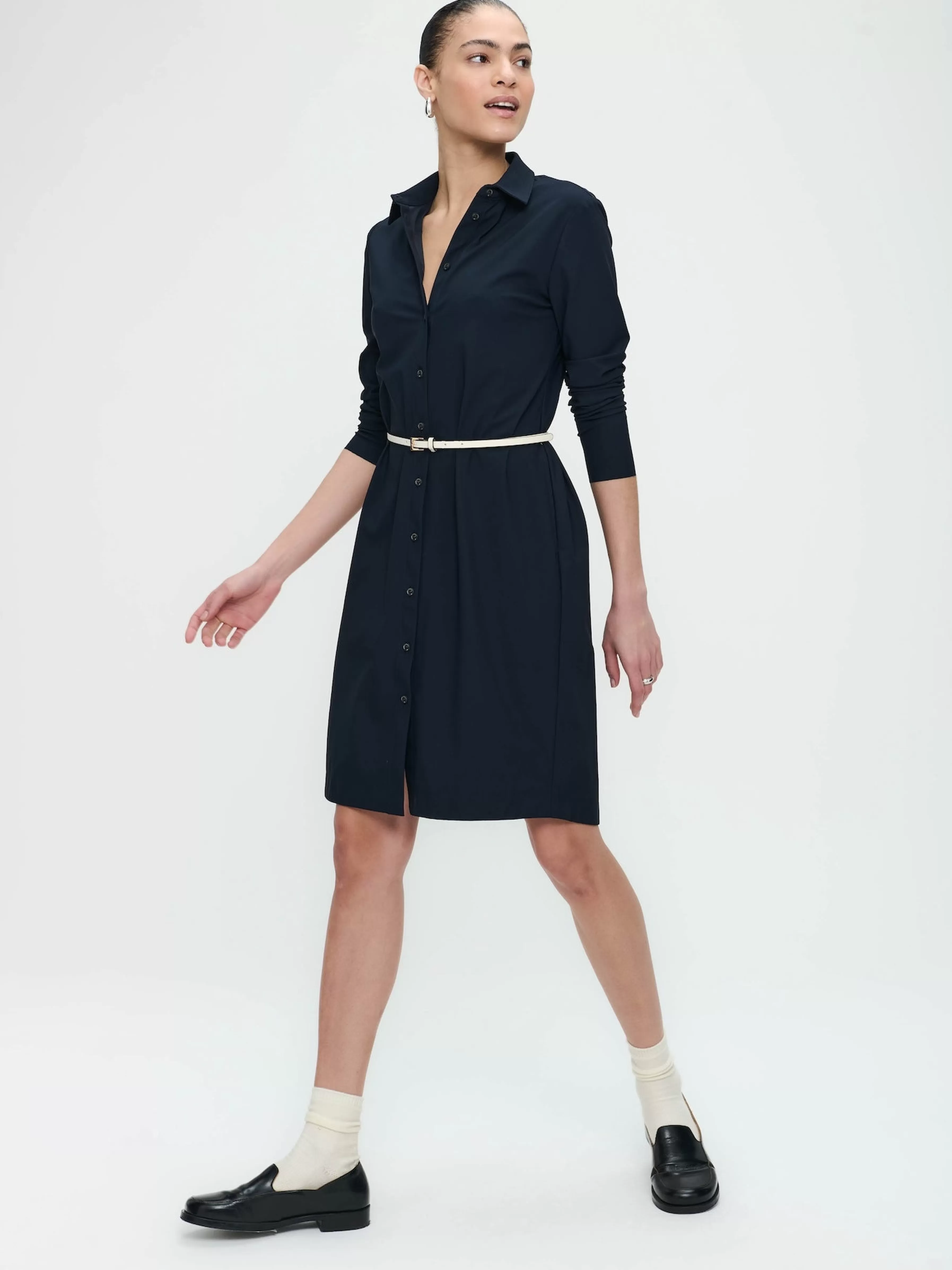 Best basic>Jane Lushka Dress Nico Easy Wear | Blue