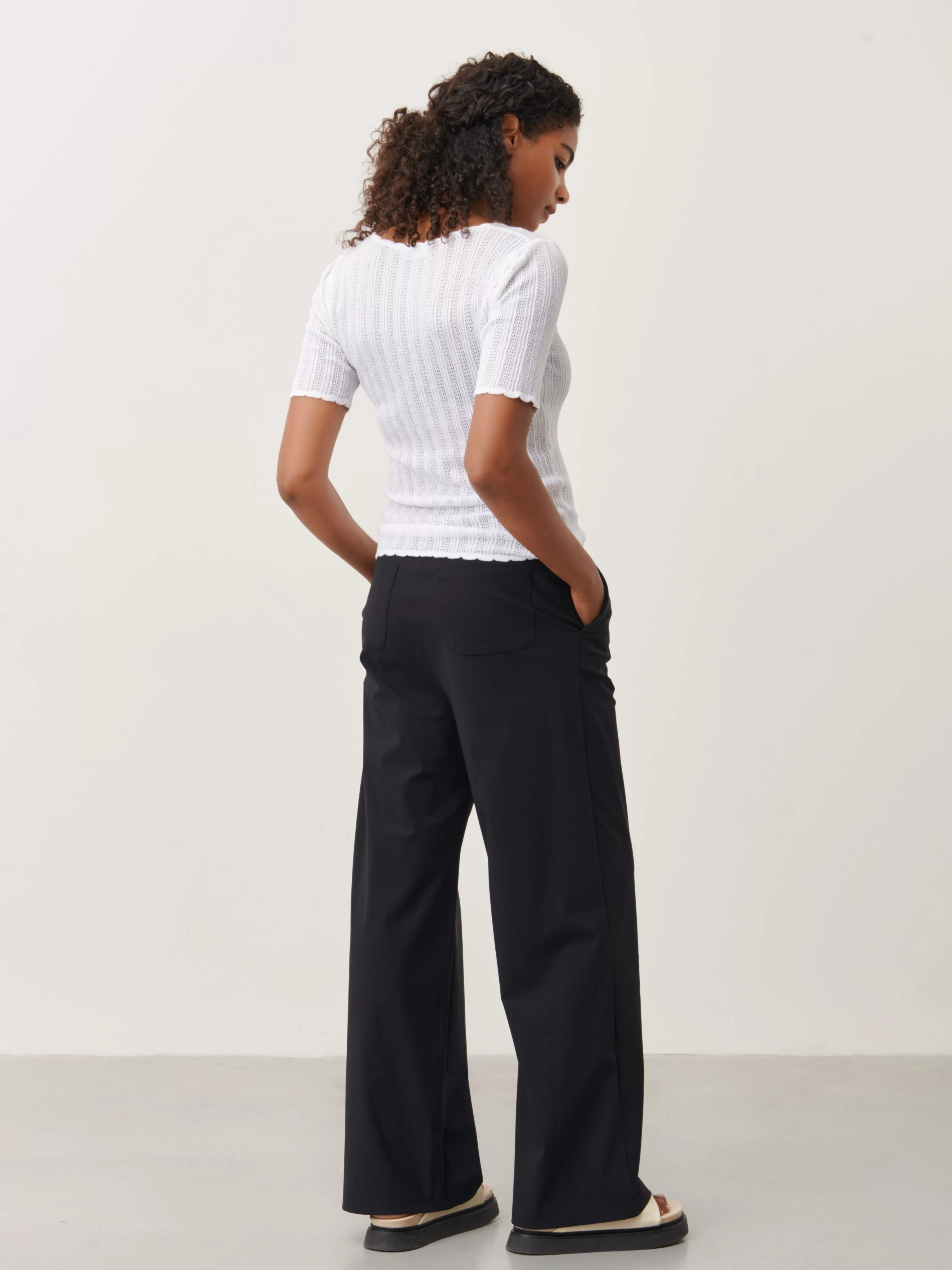 Broeken>Jane Lushka Elise Pants Technical Jersey | Black