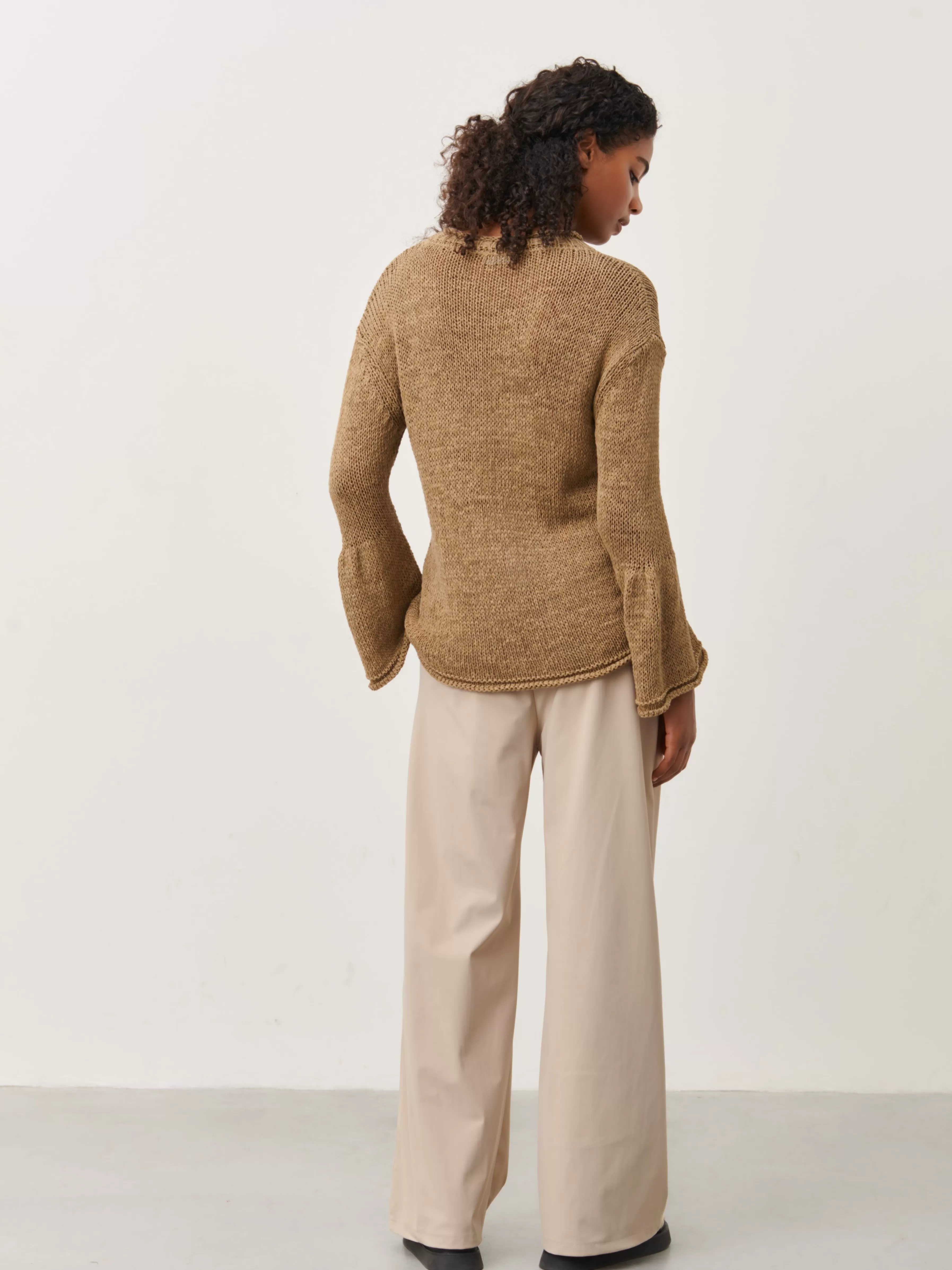 Broeken>Jane Lushka Elise Pants Technical Jersey | Sand