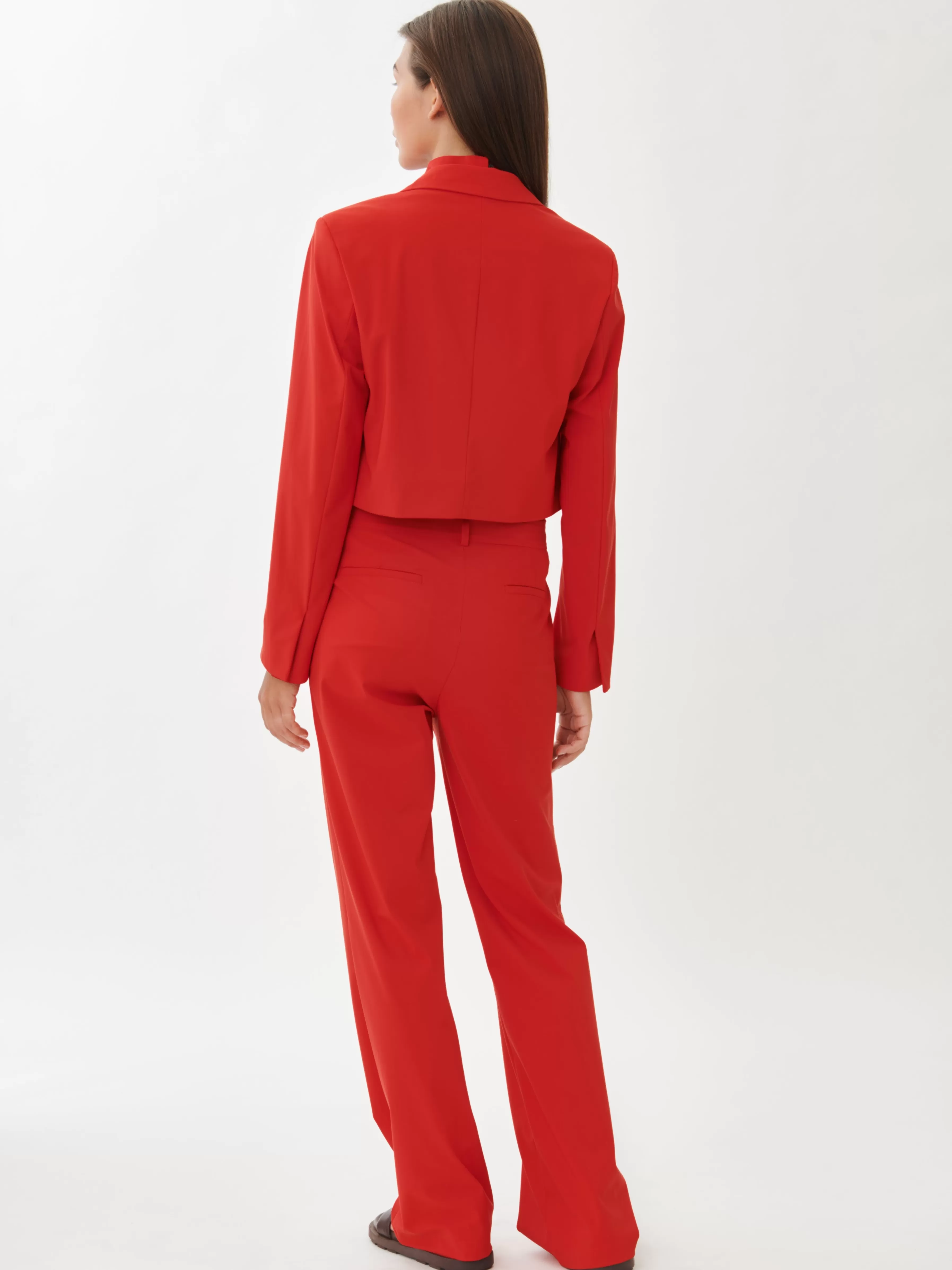 Studio collection | Blazers>Jane Lushka Estele Blazer Technical Jersey | Red