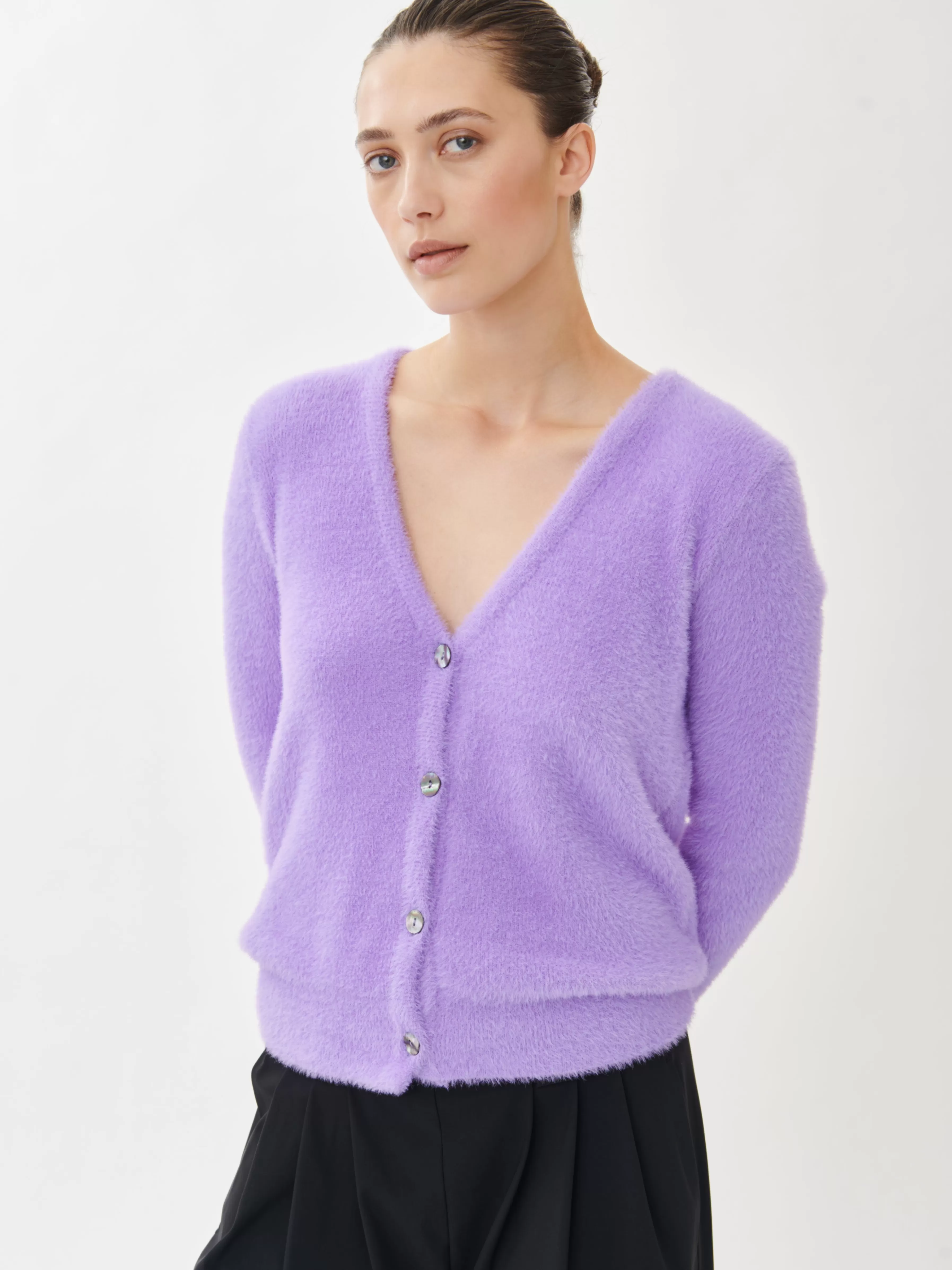 Studio collection | Truien & Vesten>Jane Lushka Favola Cardi | Violet