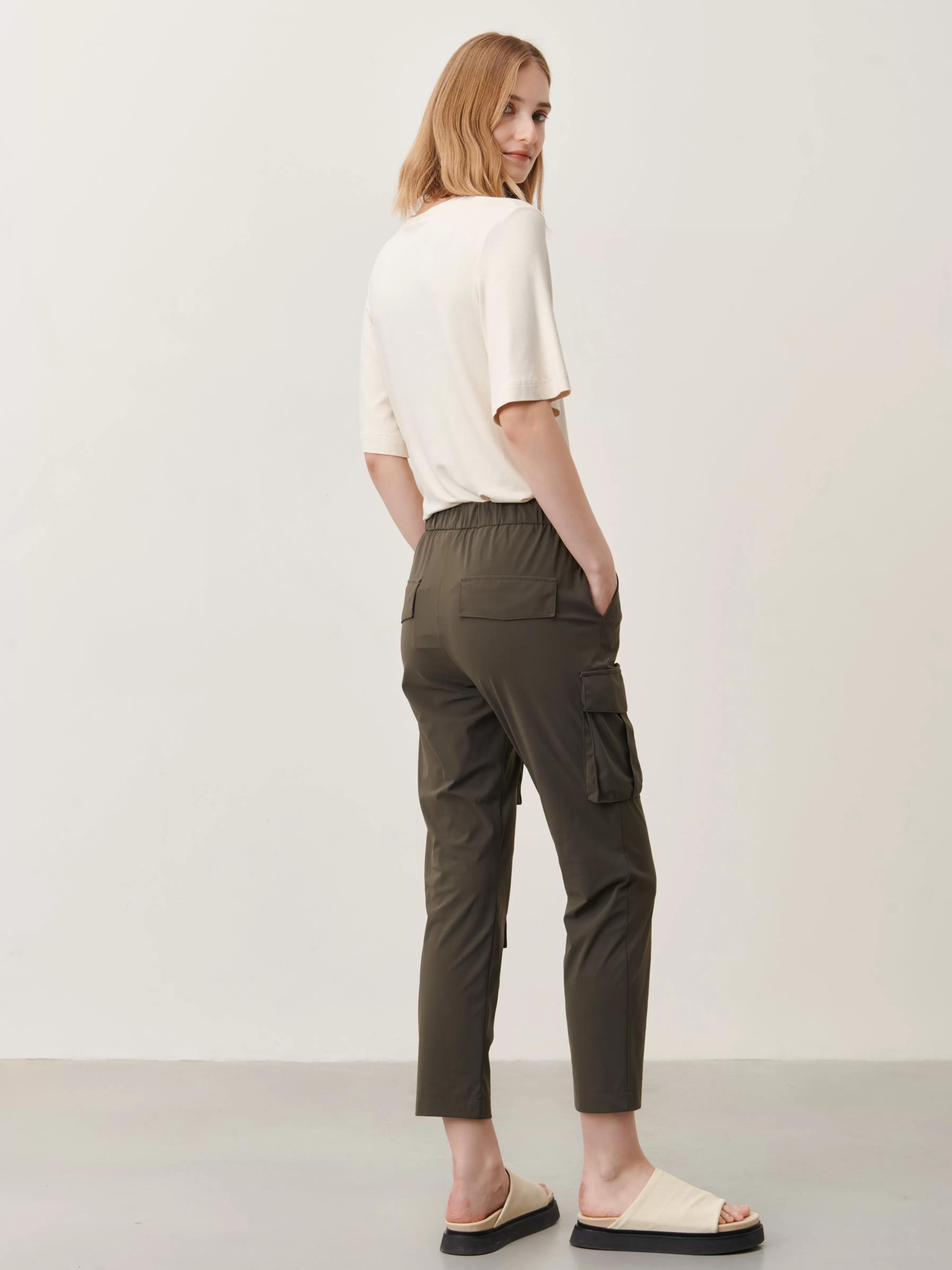 Broeken>Jane Lushka Frey Pants Technical Jersey | Army