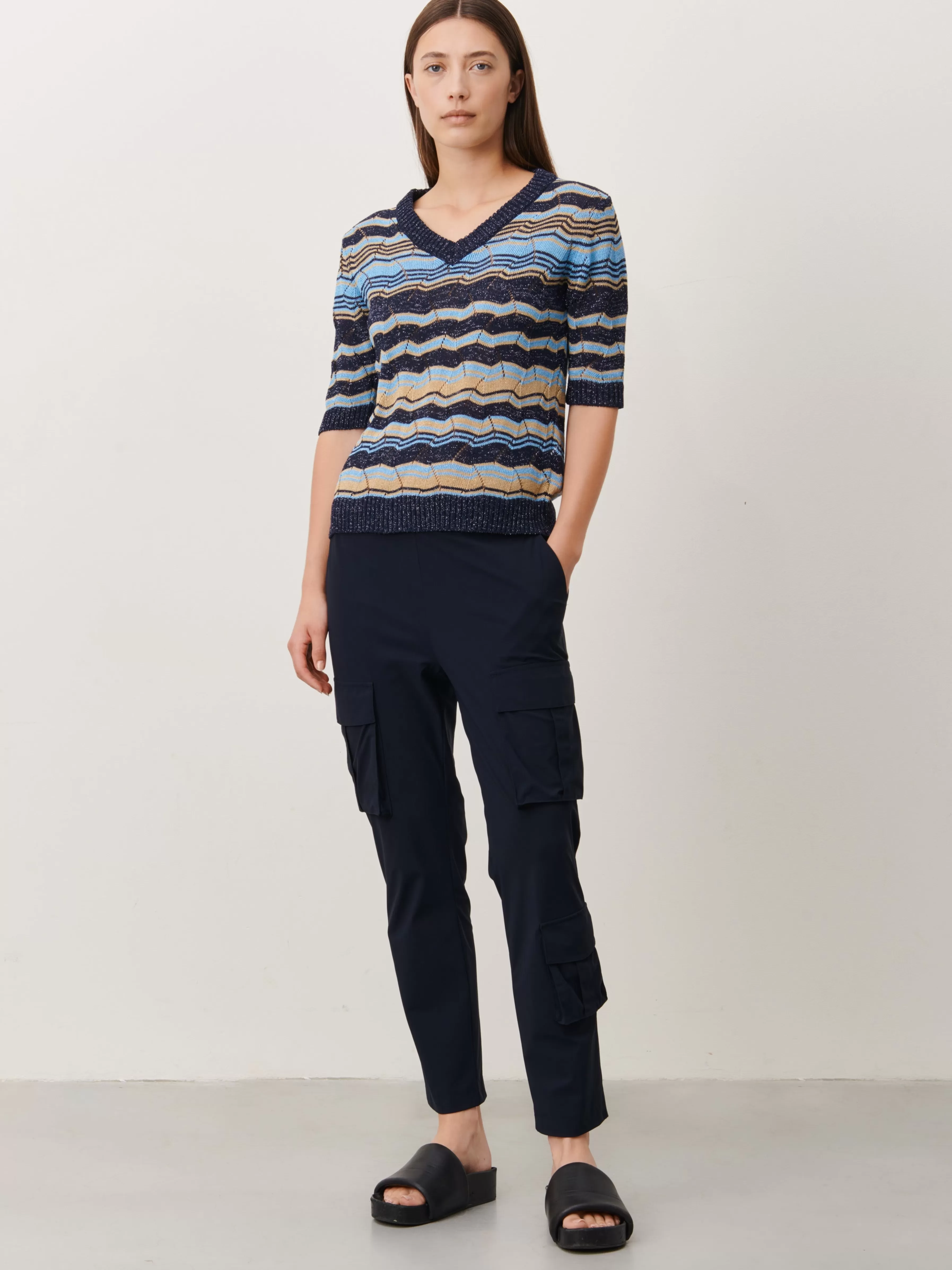 Broeken>Jane Lushka Frey Pants Technical Jersey | Blue