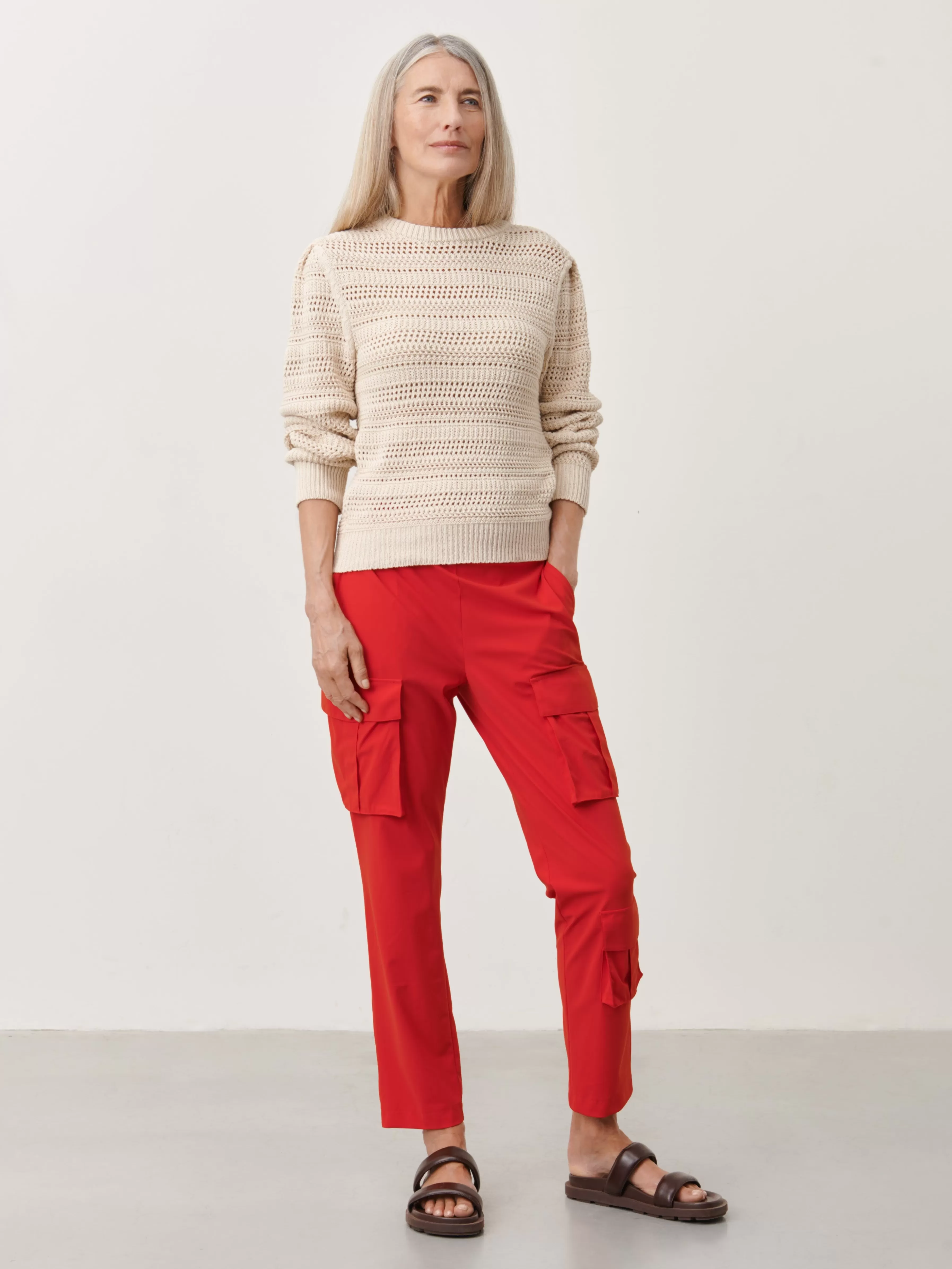 Broeken>Jane Lushka Frey Pants Technical Jersey | Red