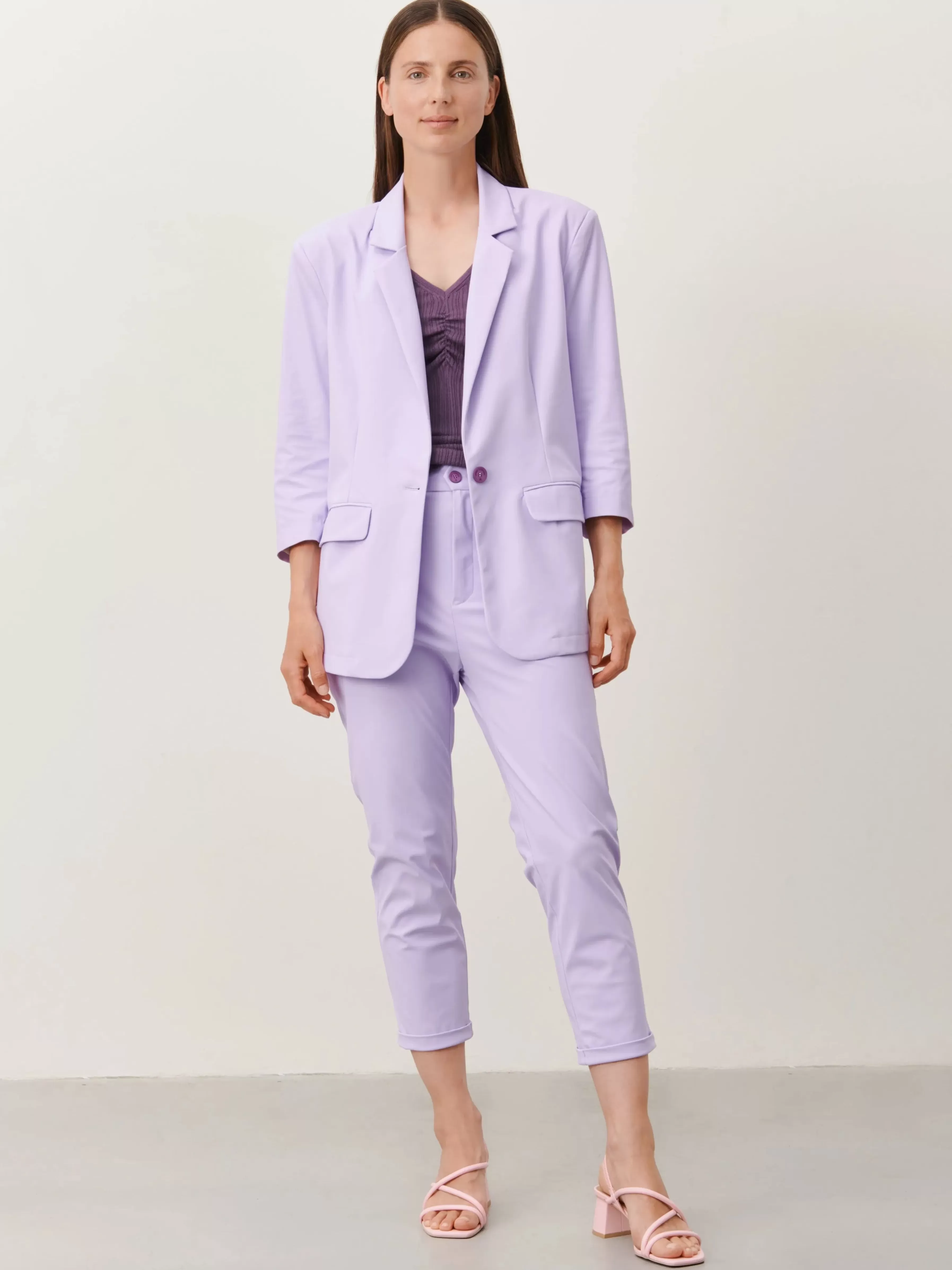 Blazers>Jane Lushka Fring Blazer Technical Jersey | Lila