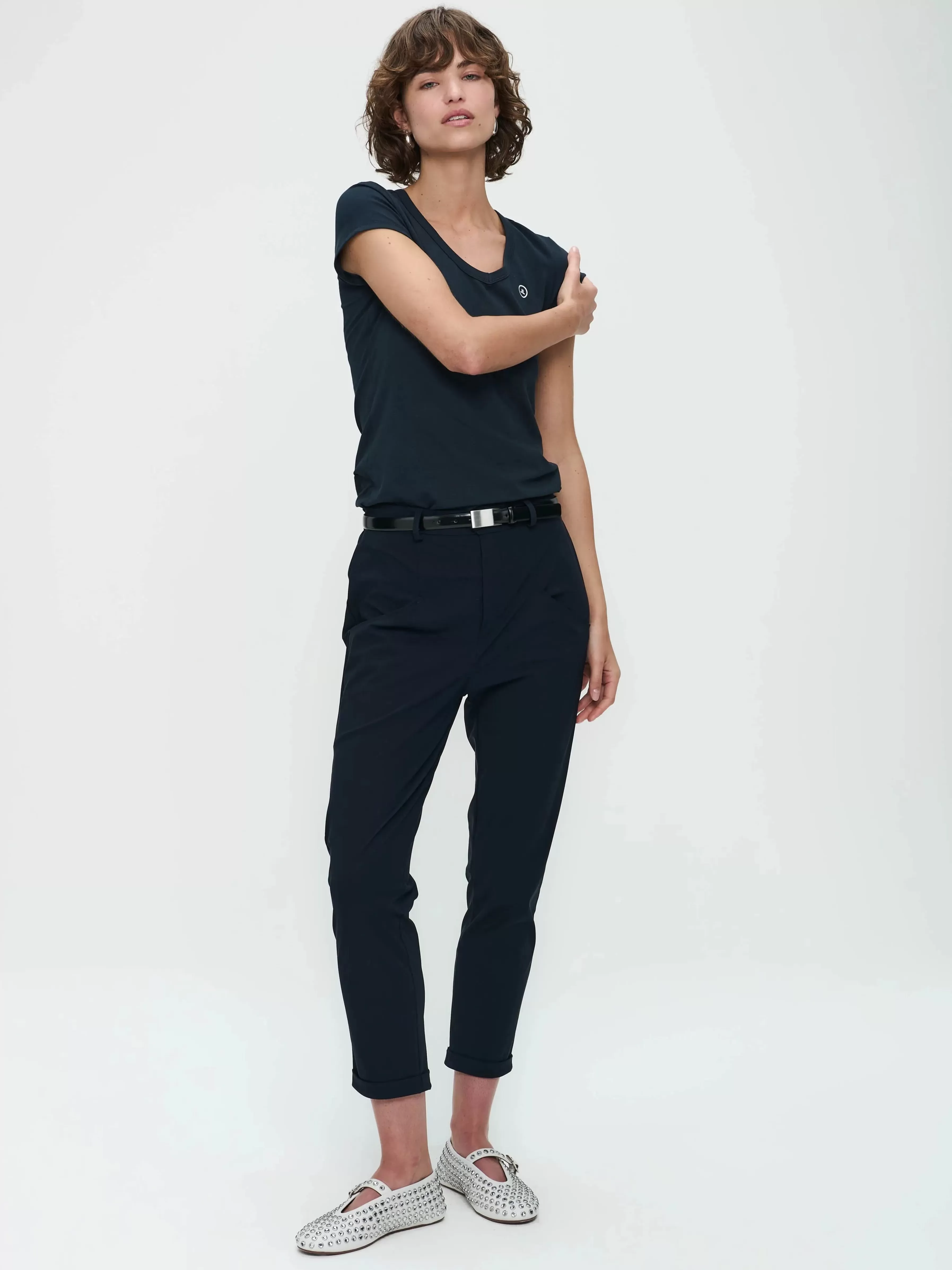 Best basic>Jane Lushka Hary Pants Technical Jersey | Blue