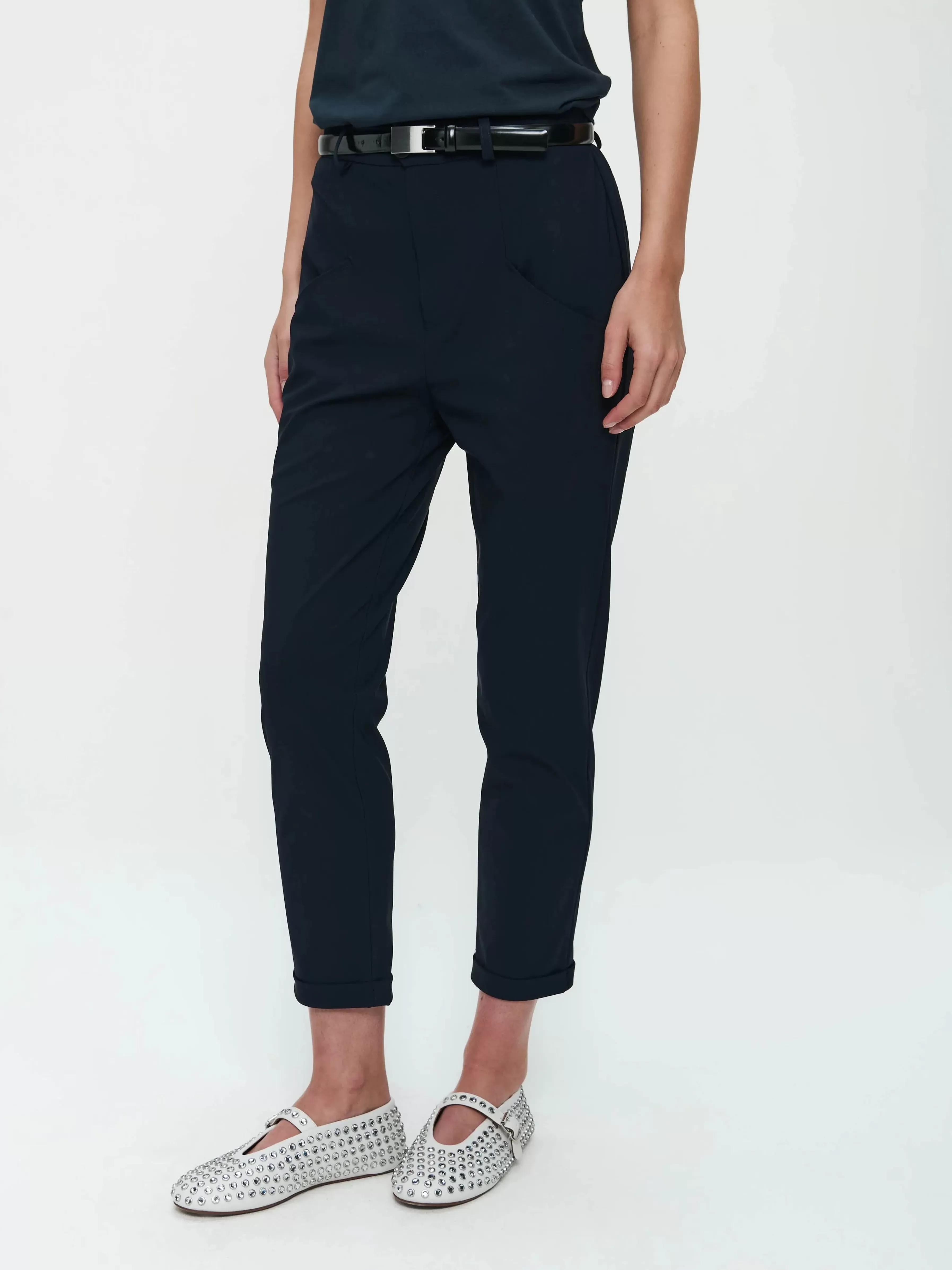 Best basic>Jane Lushka Hary Pants Technical Jersey | Blue