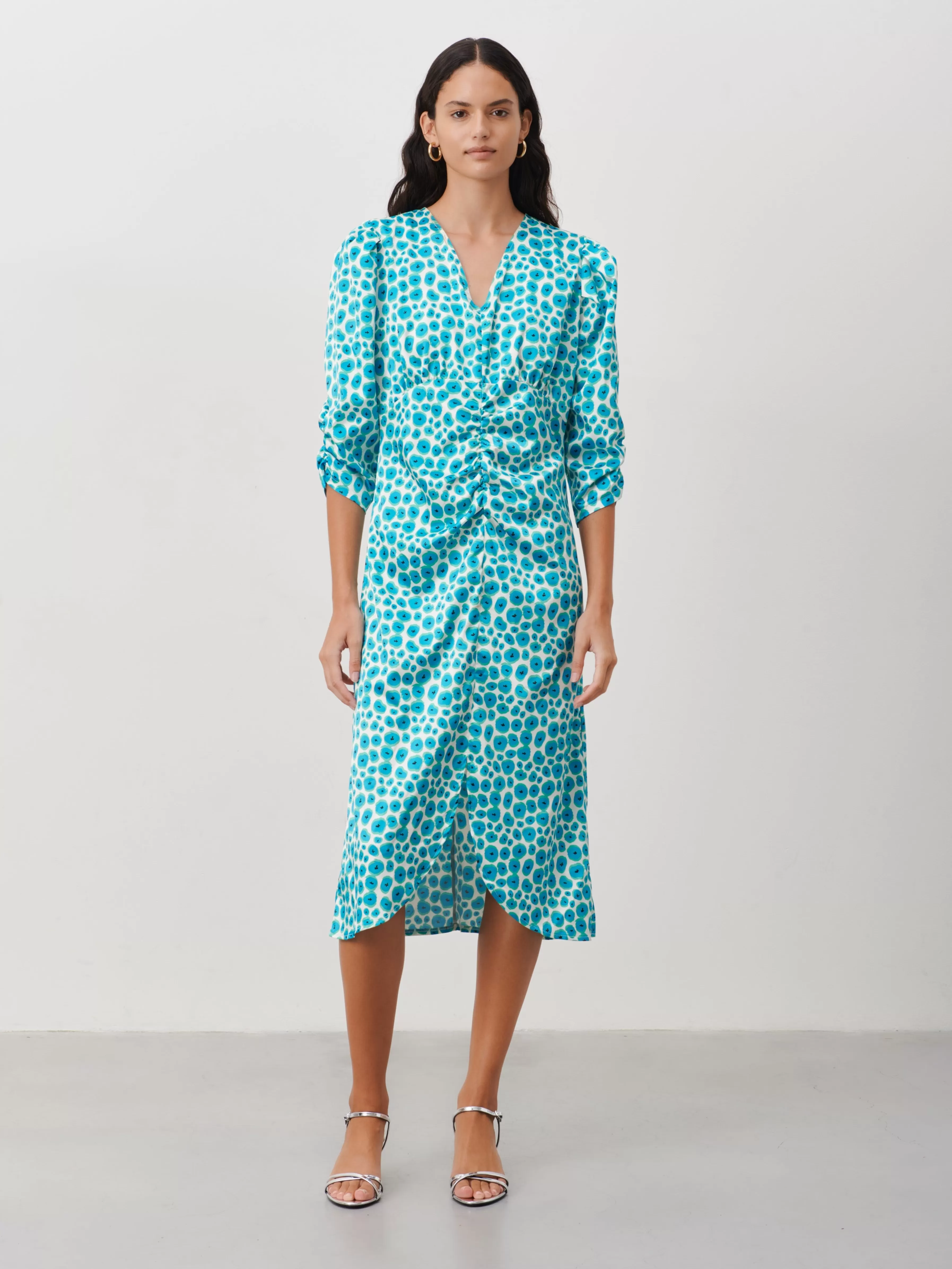 Jurken>Jane Lushka Hilde Dress | Aqua