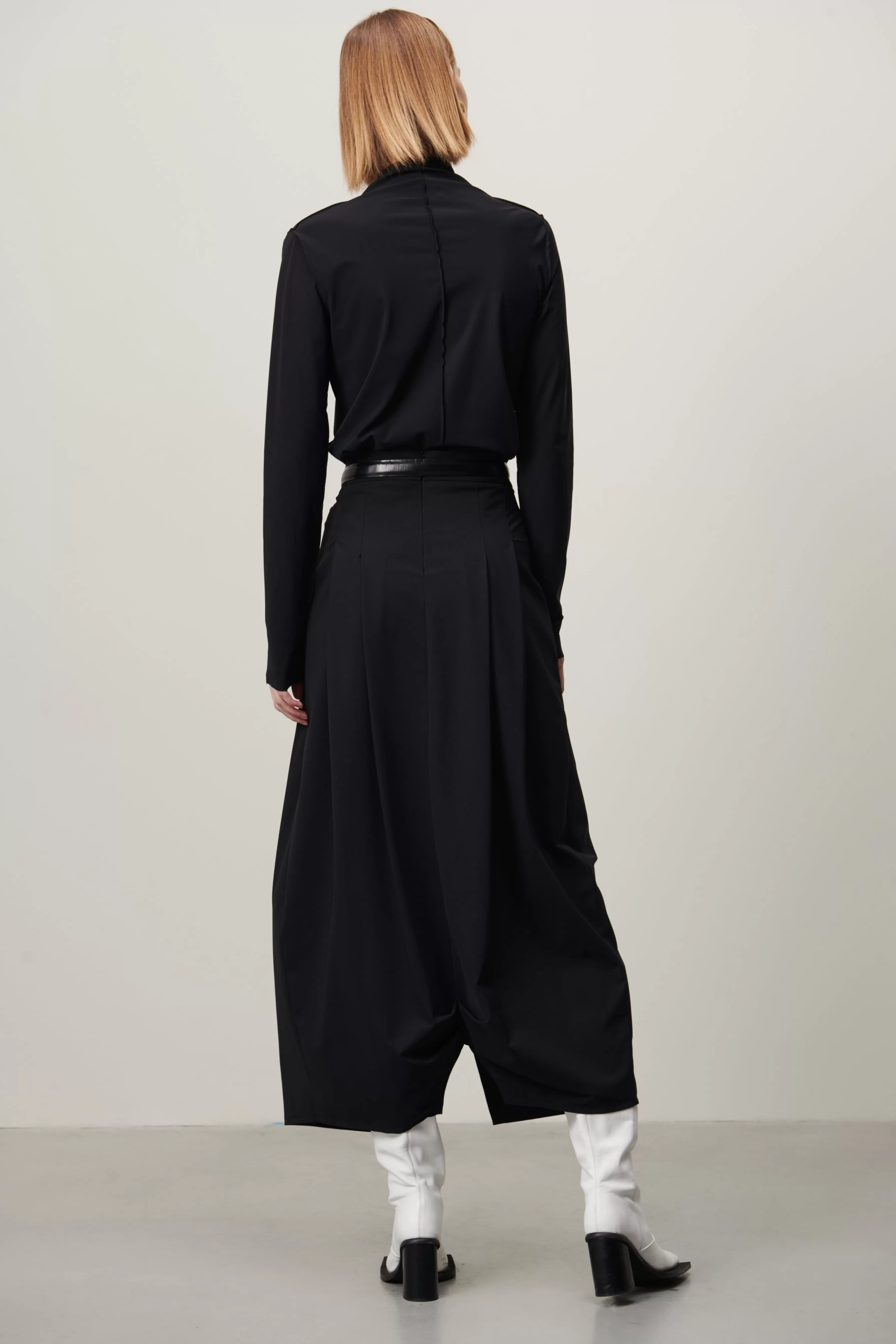 Rokken>Jane Lushka Jack Skirt Technical Jersey | Black