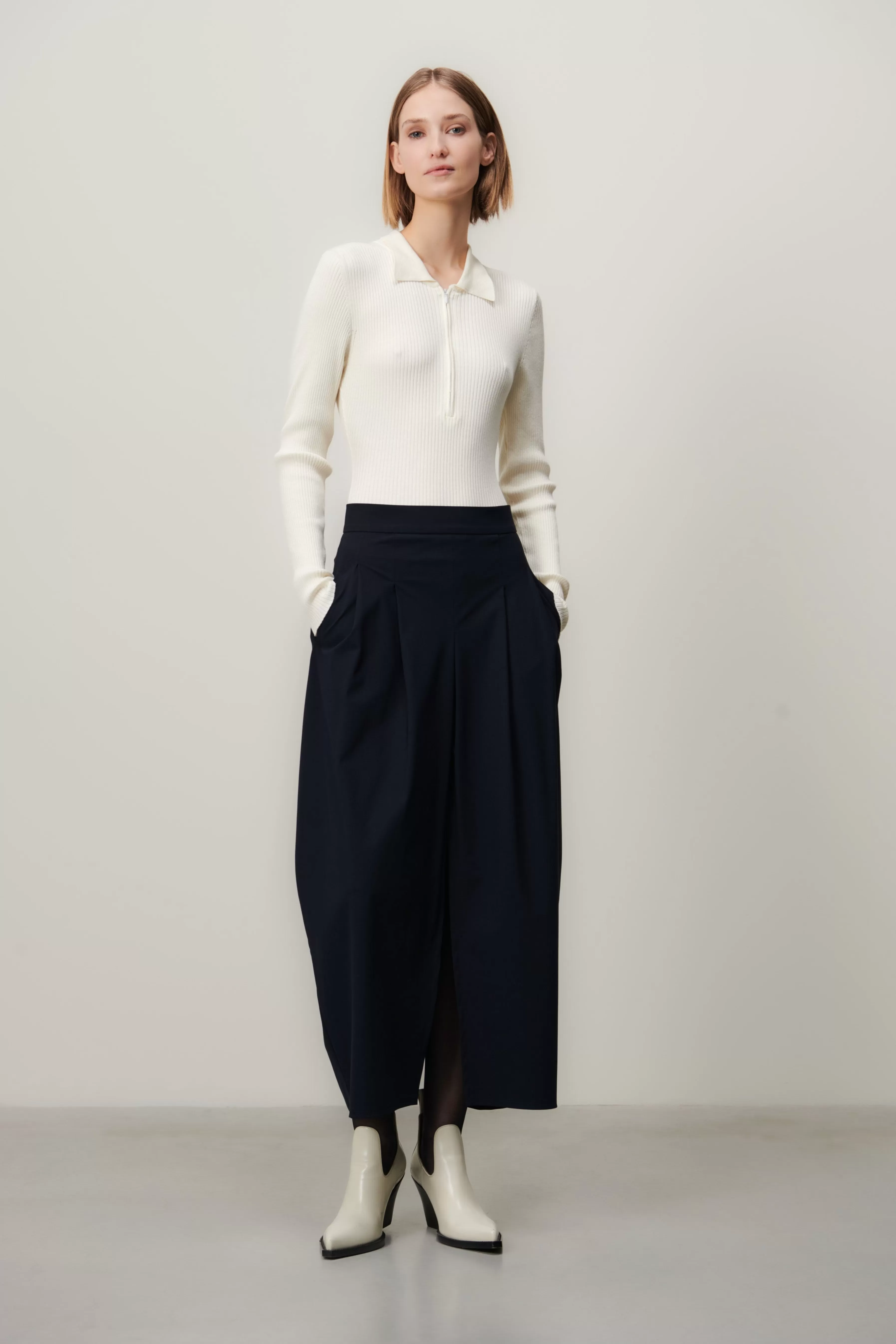 Rokken>Jane Lushka Jack Skirt Technical Jersey | Blue