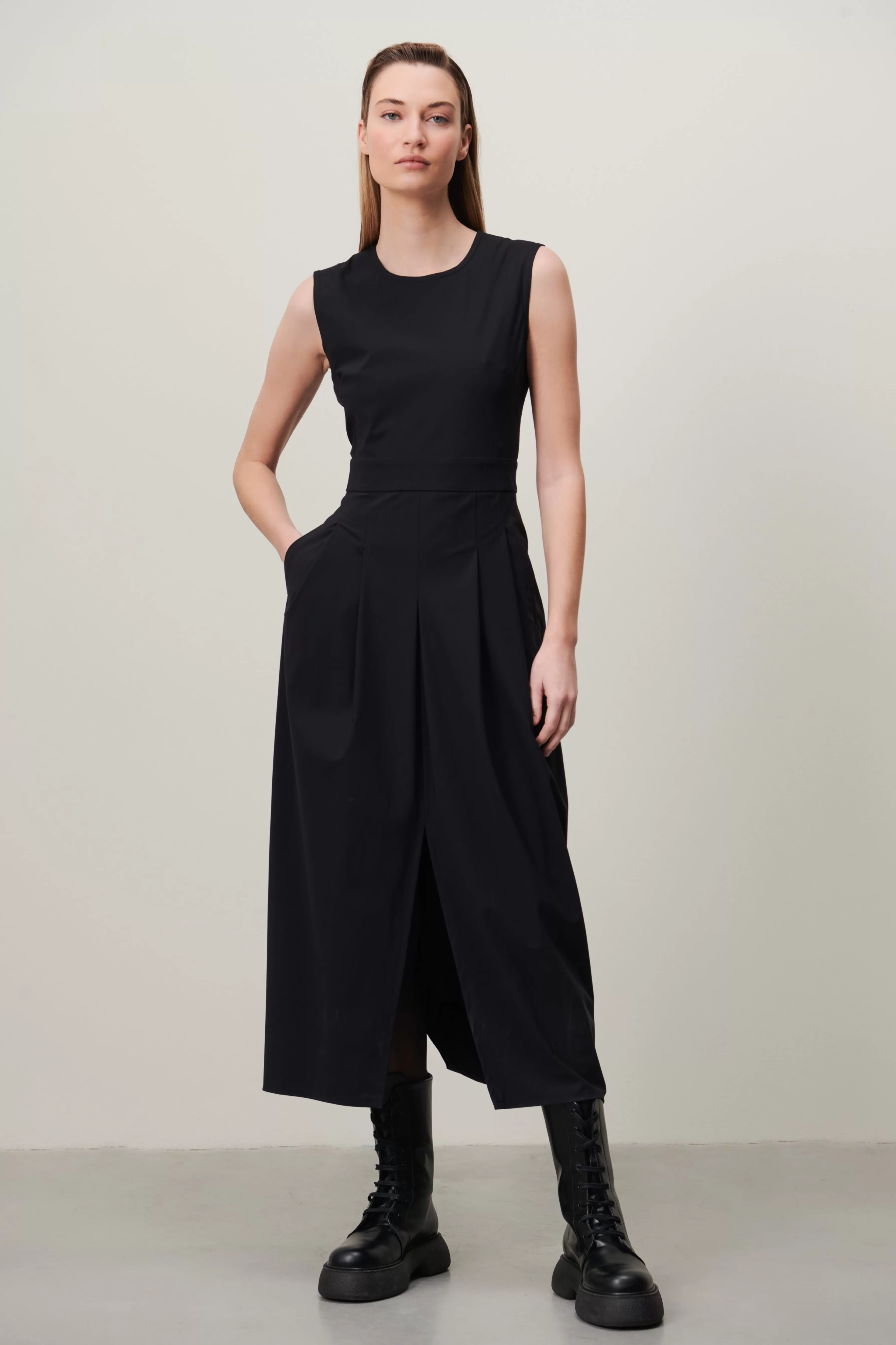 Jurken>Jane Lushka Jackie Dress Technical Jersey | Black