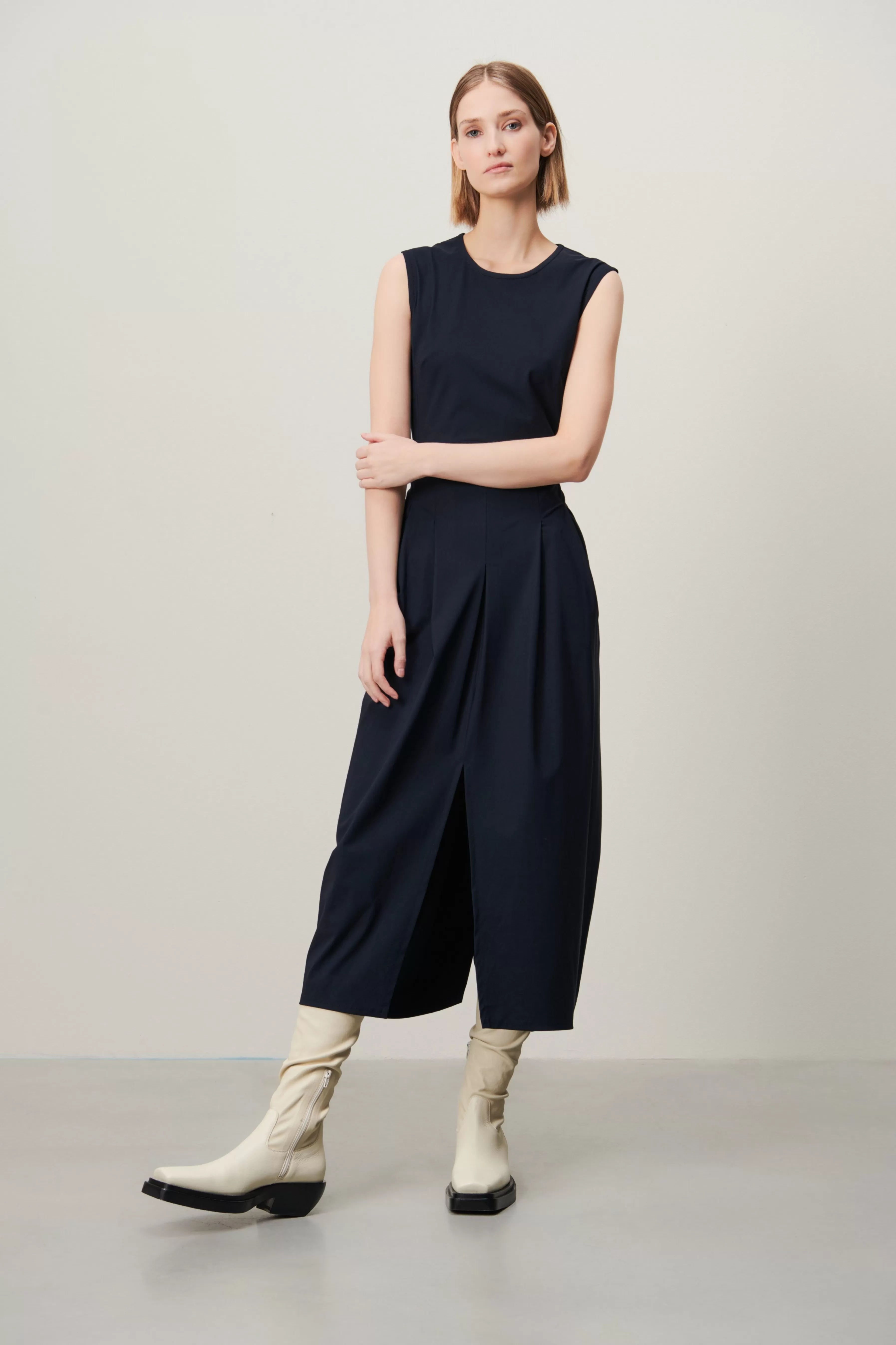 Jurken>Jane Lushka Jackie Dress Technical Jersey | Blue