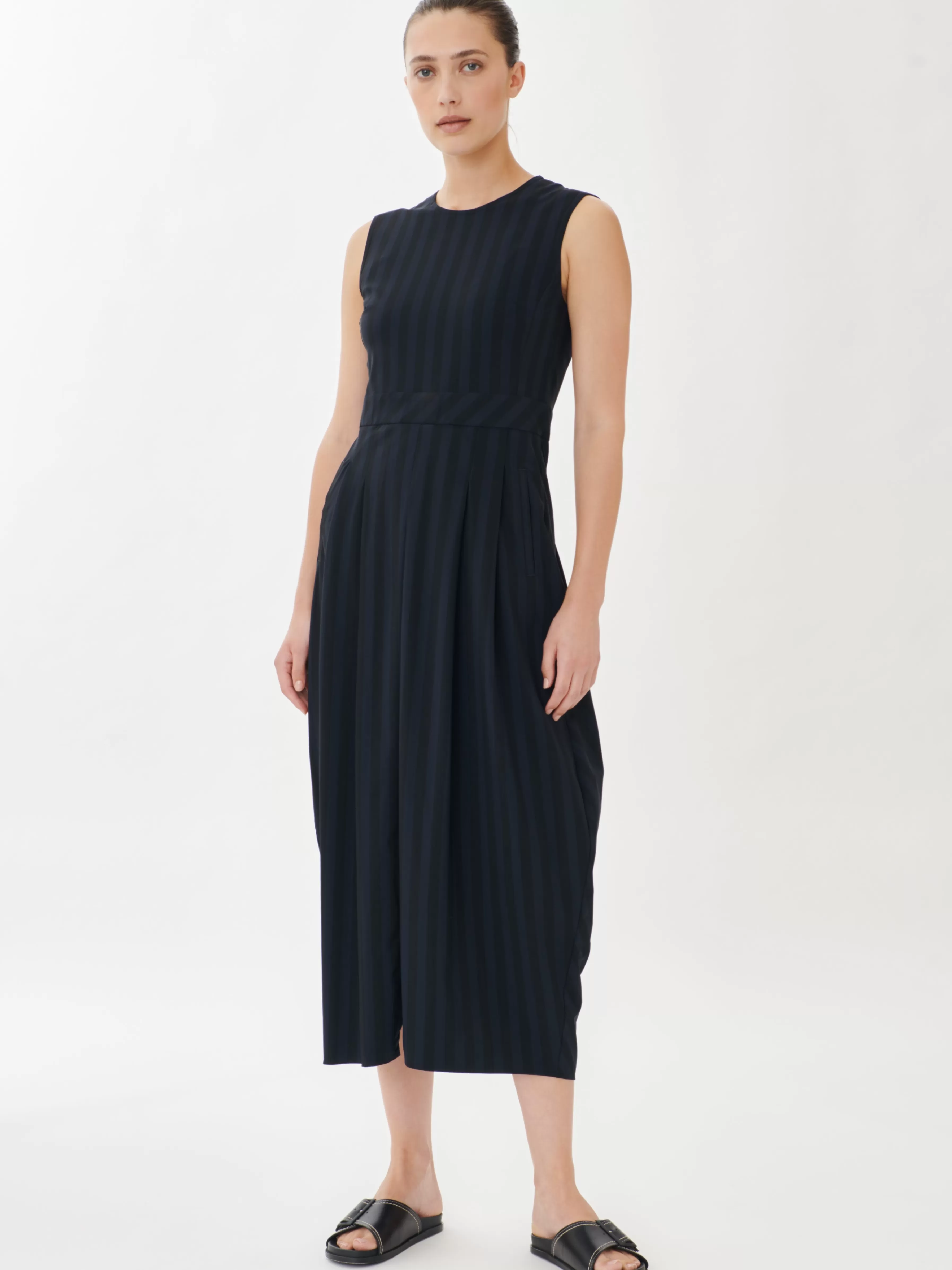 Studio collection | Jurken>Jane Lushka Jackie Dress Technical Jersey | Dark Blue