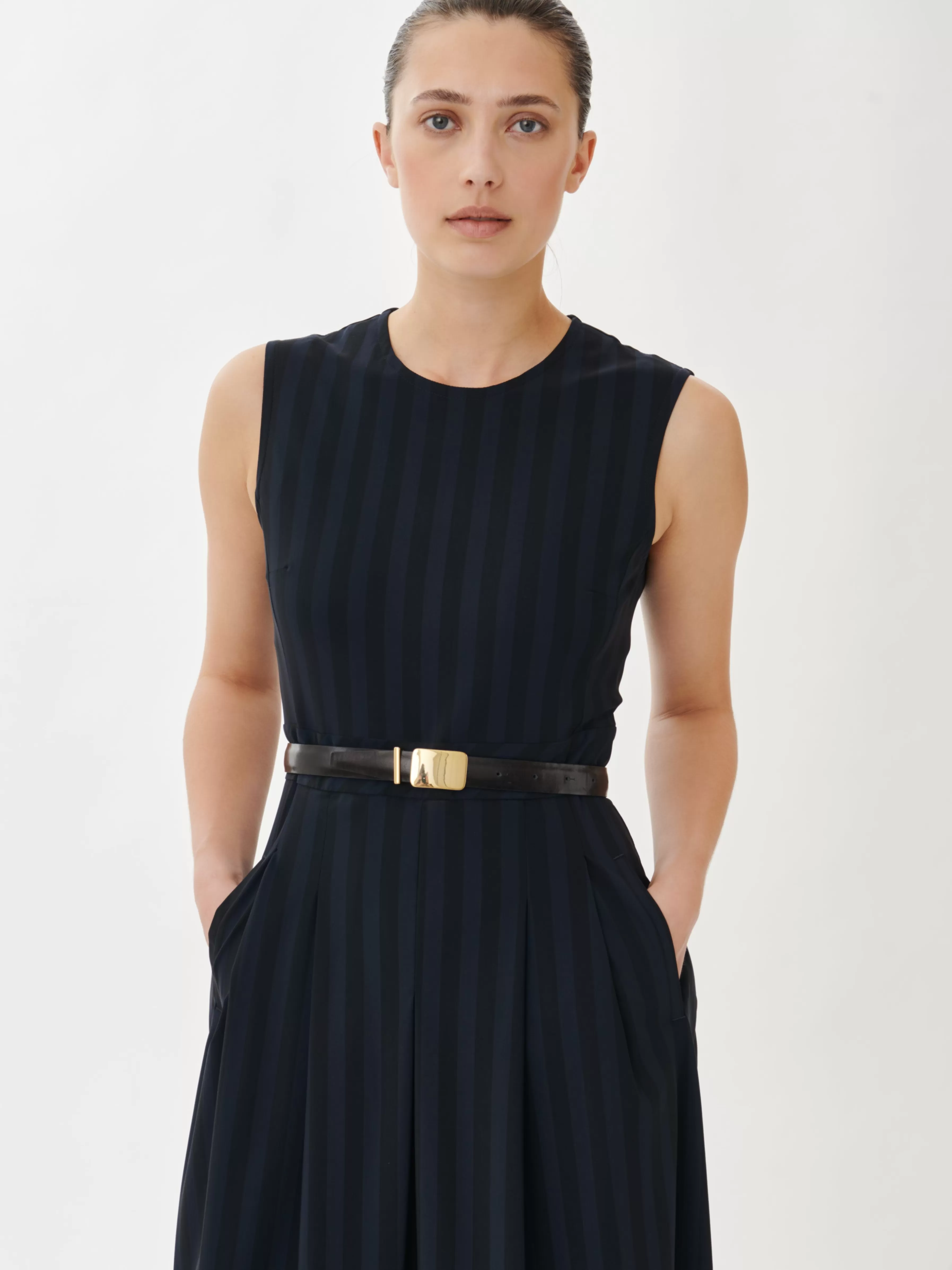 Studio collection | Jurken>Jane Lushka Jackie Dress Technical Jersey | Dark Blue