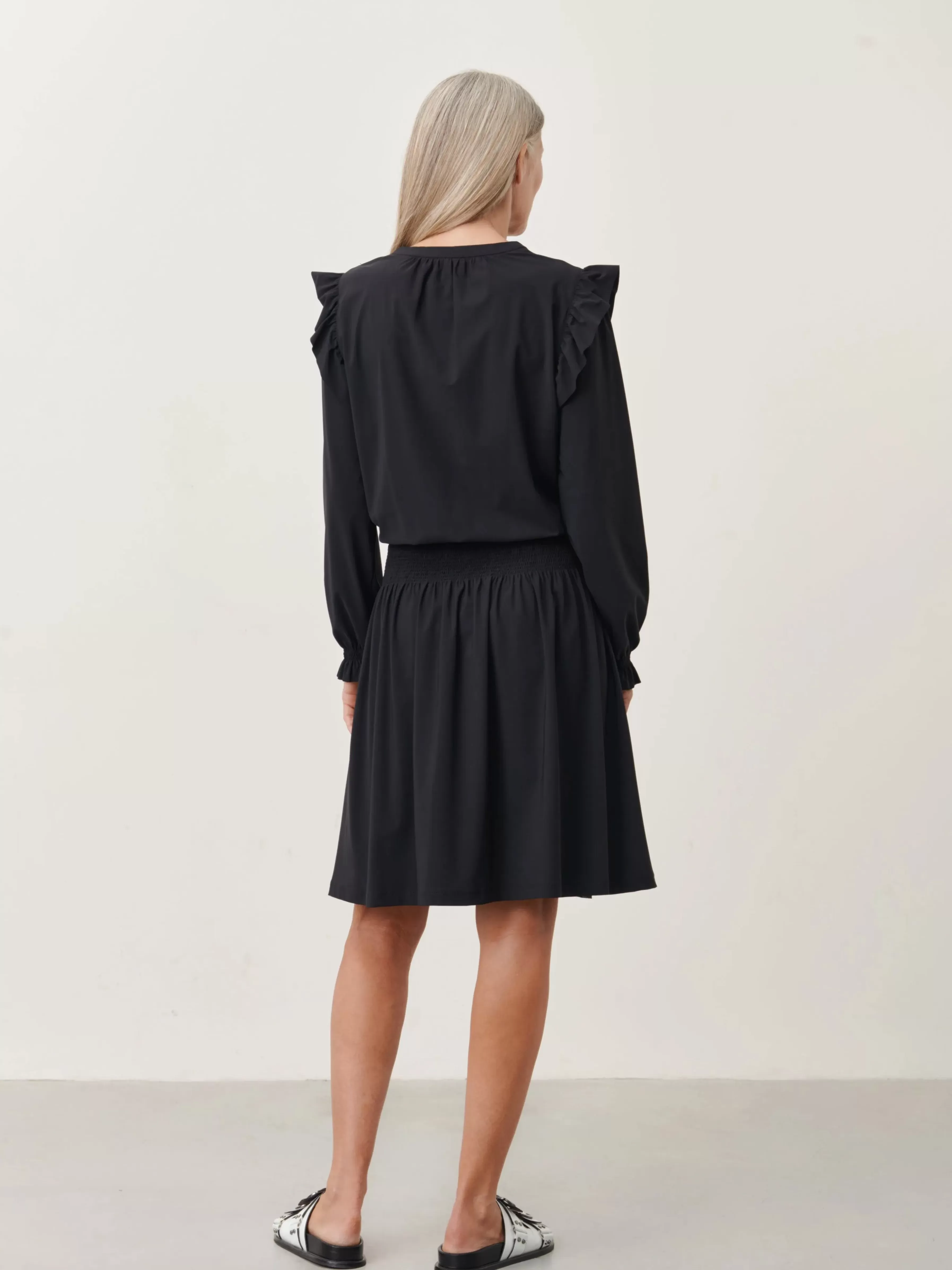 Jurken>Jane Lushka Janny Dress-1 Technical Jersey | Black