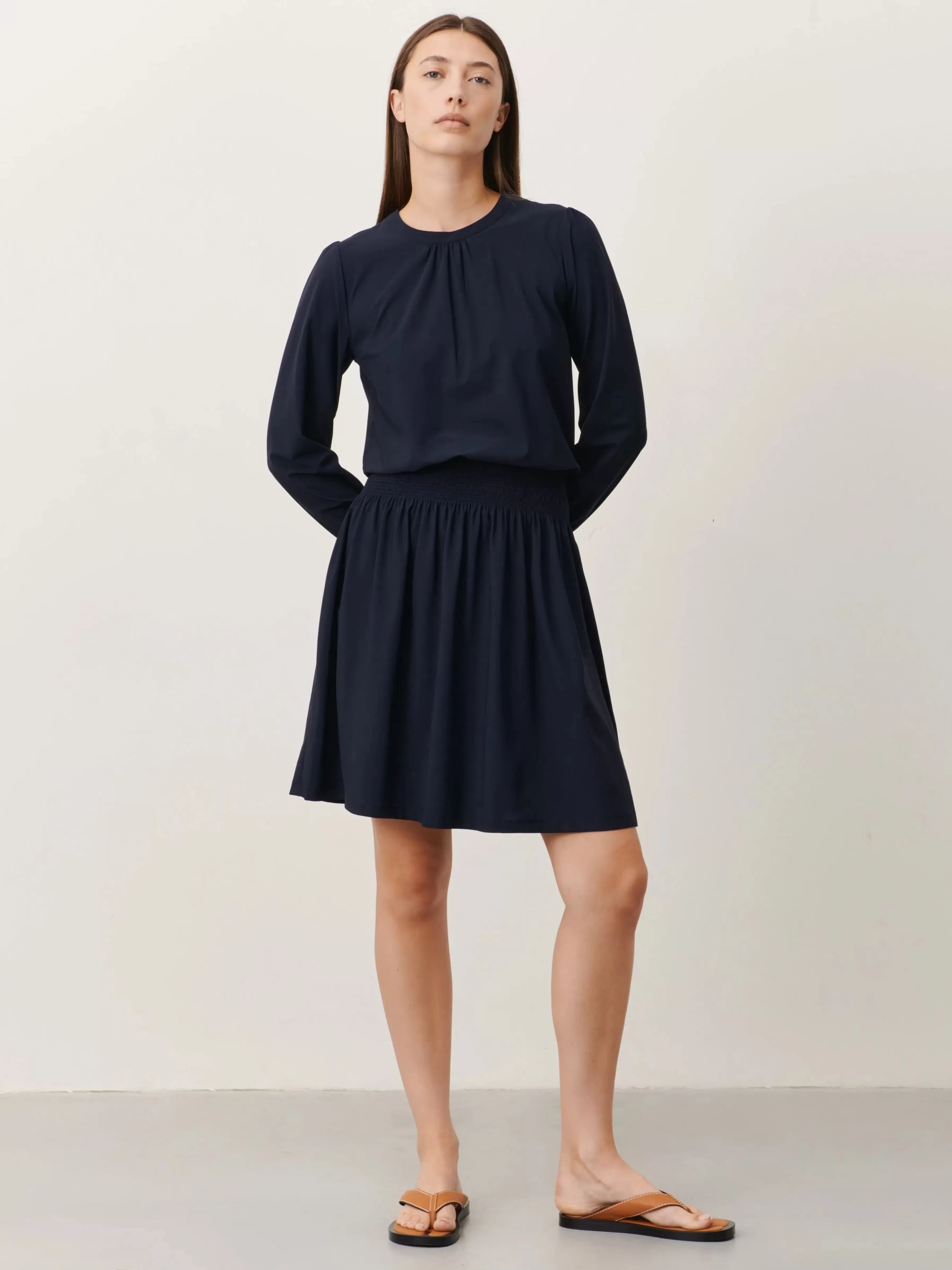 Jurken>Jane Lushka Janny Dress-1 Technical Jersey | Blue