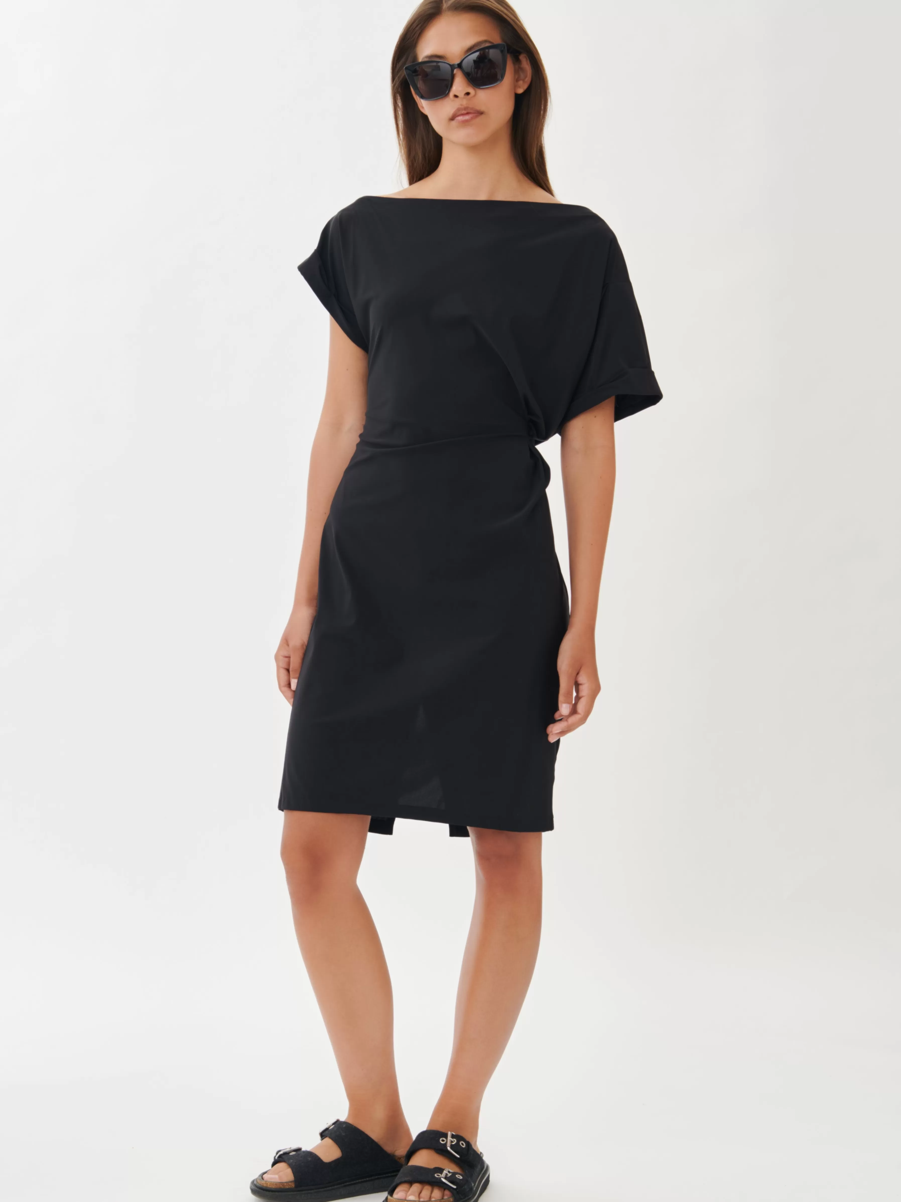 Studio collection | Jurken>Jane Lushka Jose Dress Technical Jersey | Black