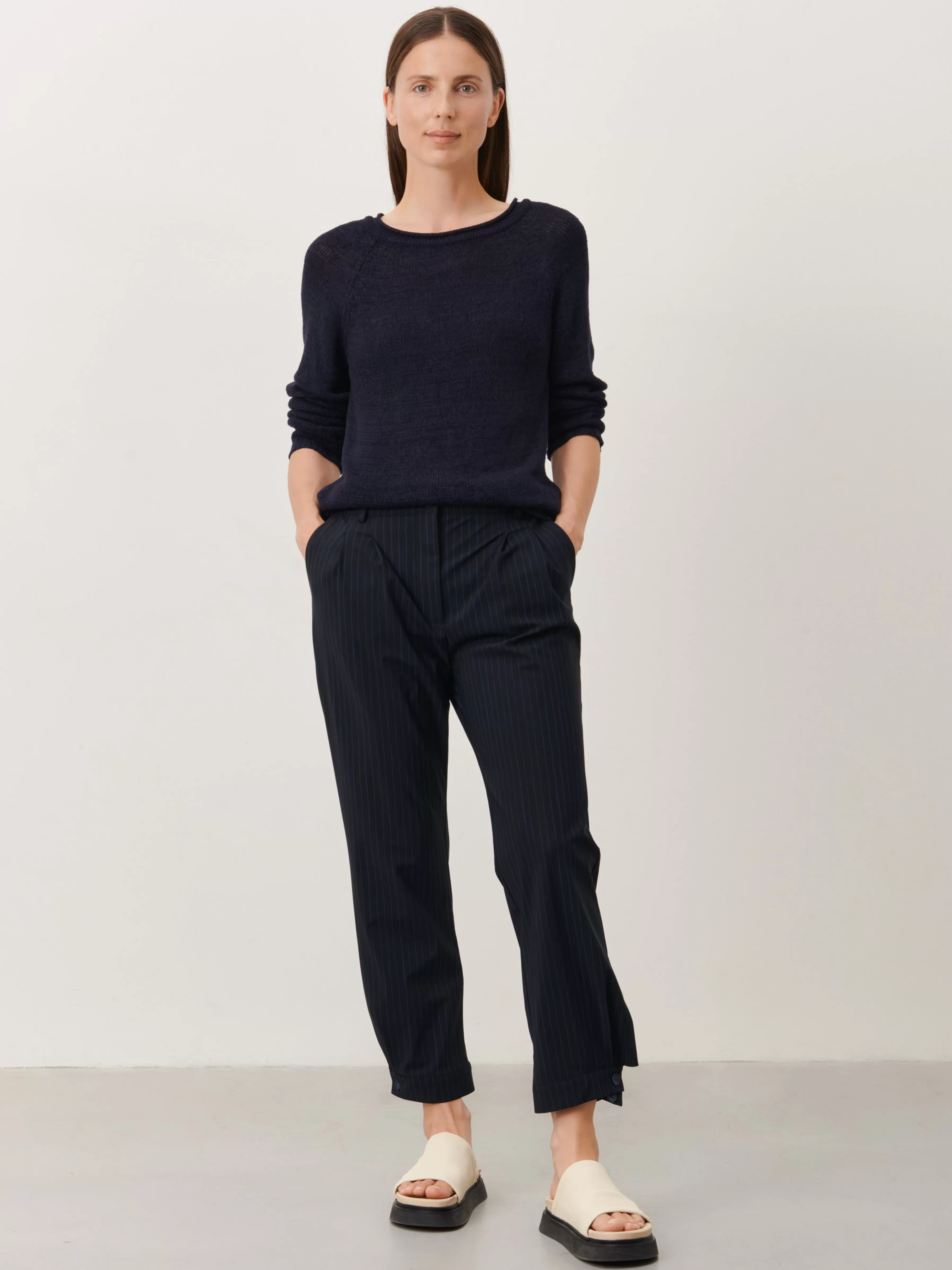 Broeken>Jane Lushka Katrin Pants Technical Jersey | Blue