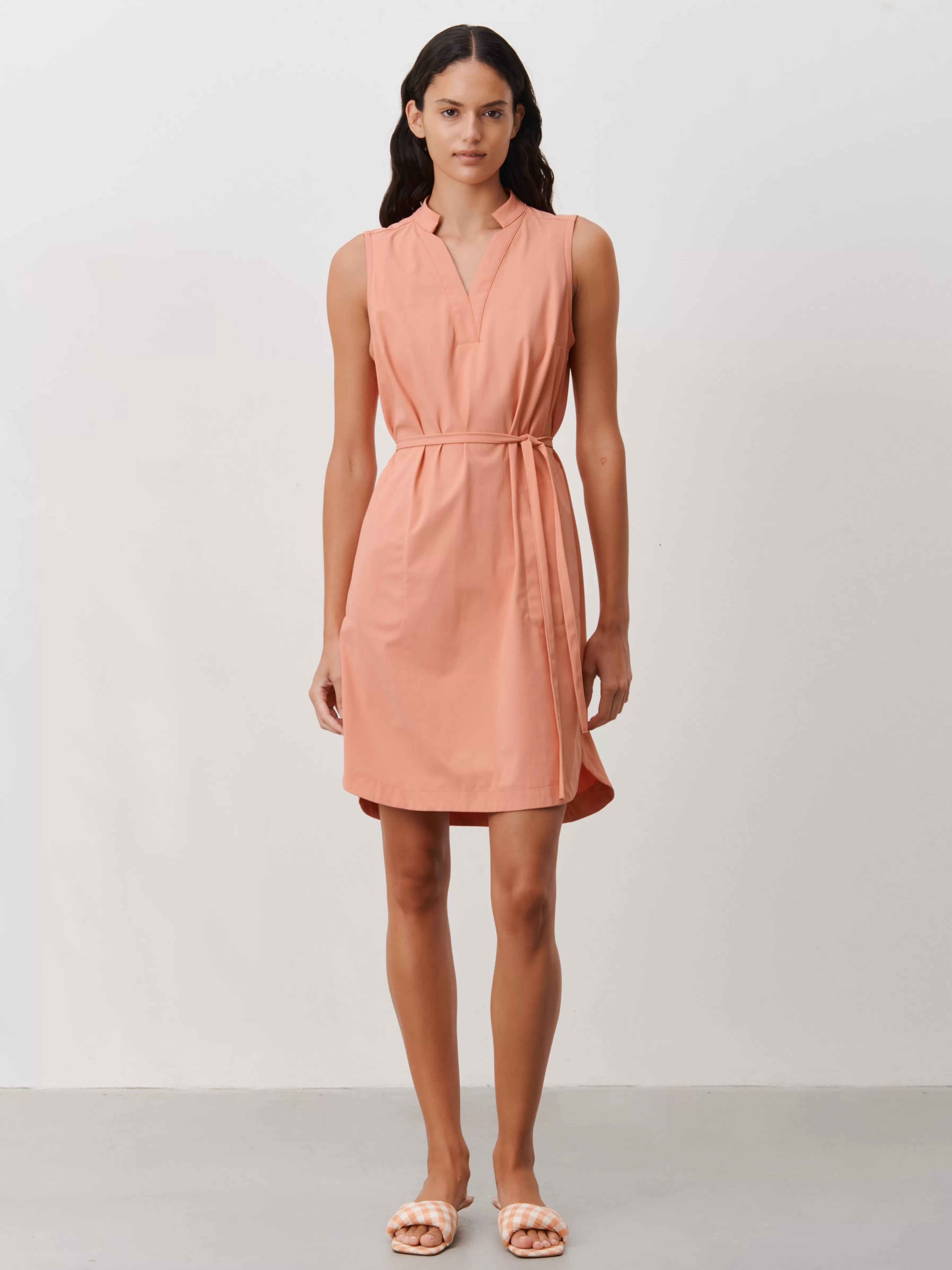 Jurken>Jane Lushka Kendal Dress WS Technical Jersey | Apricot