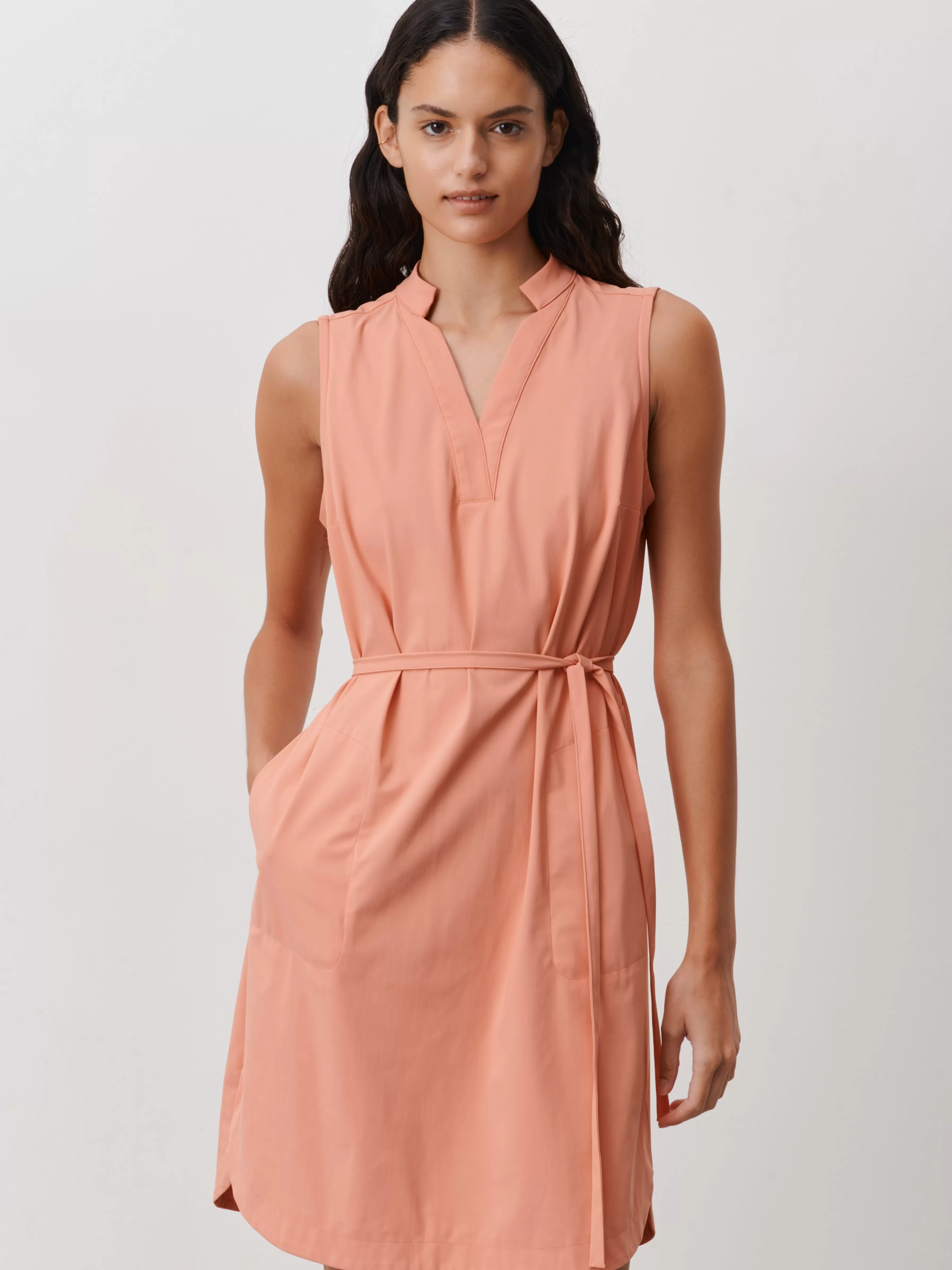 Jurken>Jane Lushka Kendal Dress WS Technical Jersey | Apricot